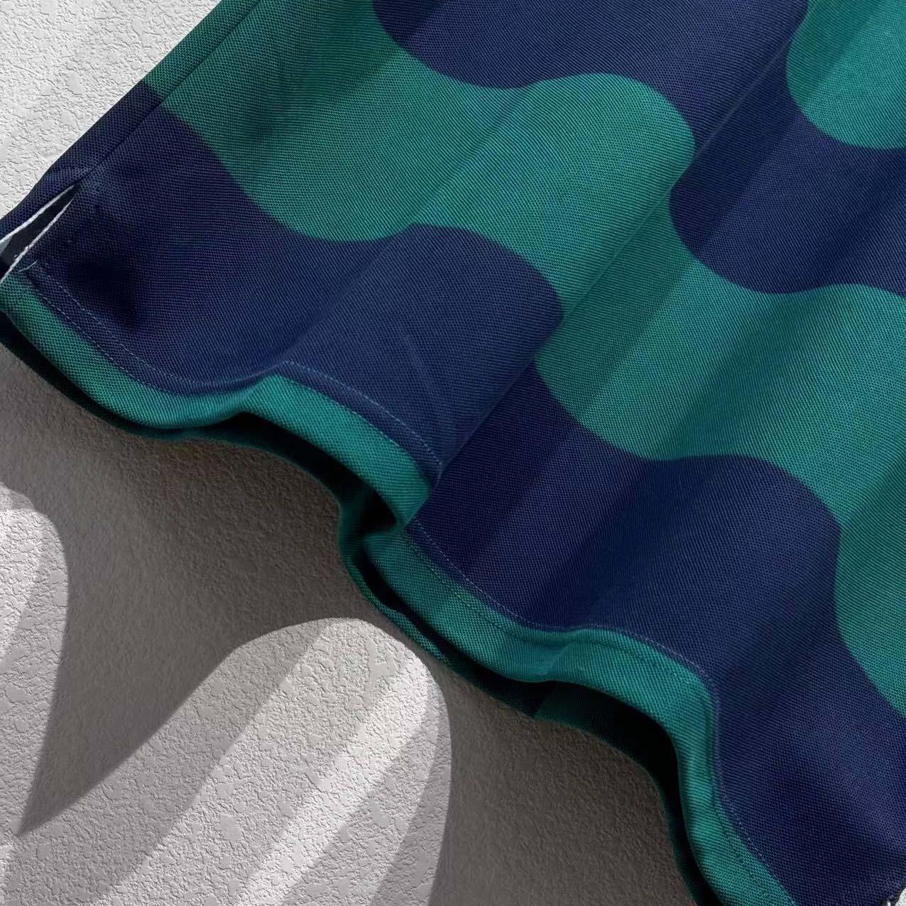 Louis Vuitton Striped Short-Sleeved Polo Shirt   1AIKIO - DesignerGu