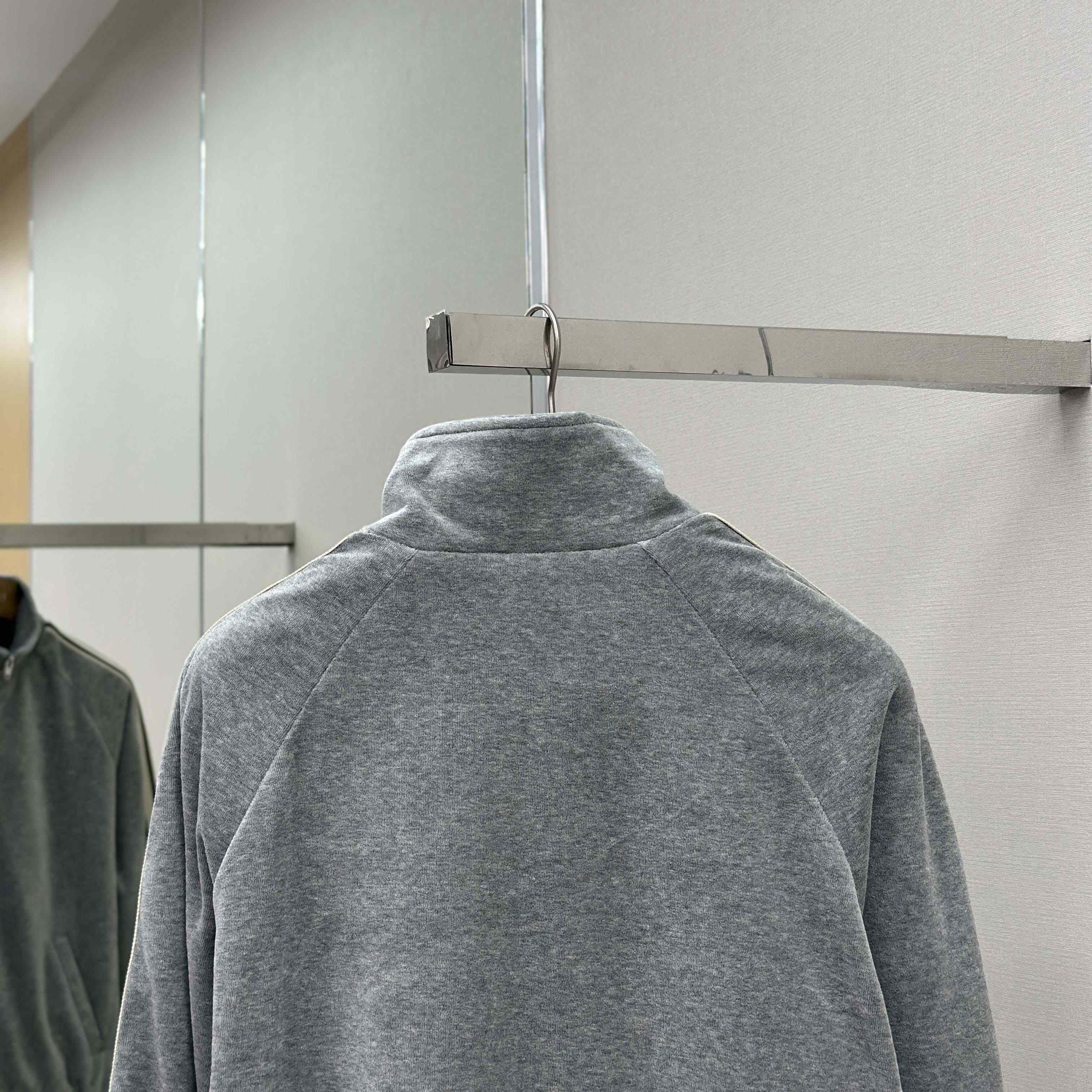 Celine Tracksuit Jacket In Velvet Cotton - DesignerGu