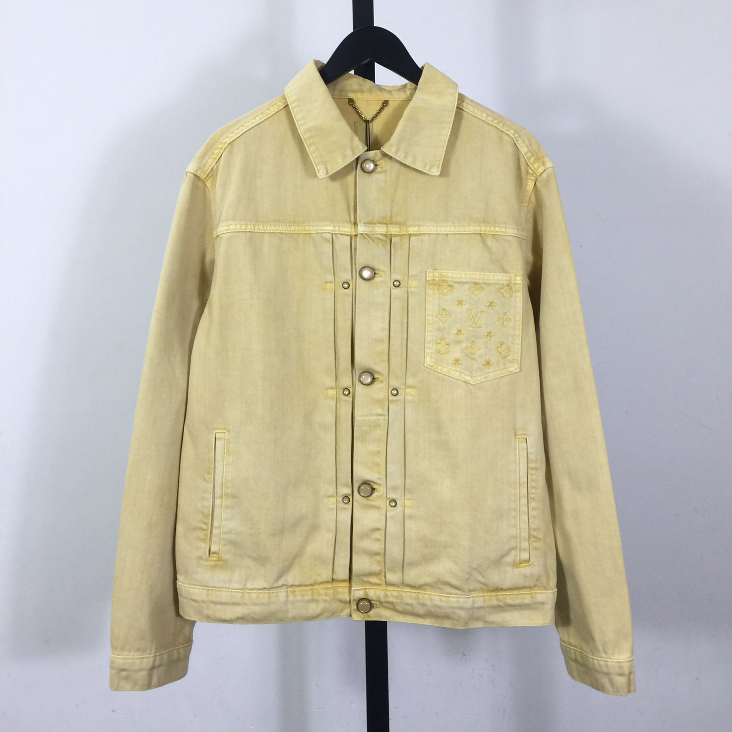 Louis Vuitton Garment-Dyed Denim Type II Trucker Jacket   1AHUY0 - DesignerGu