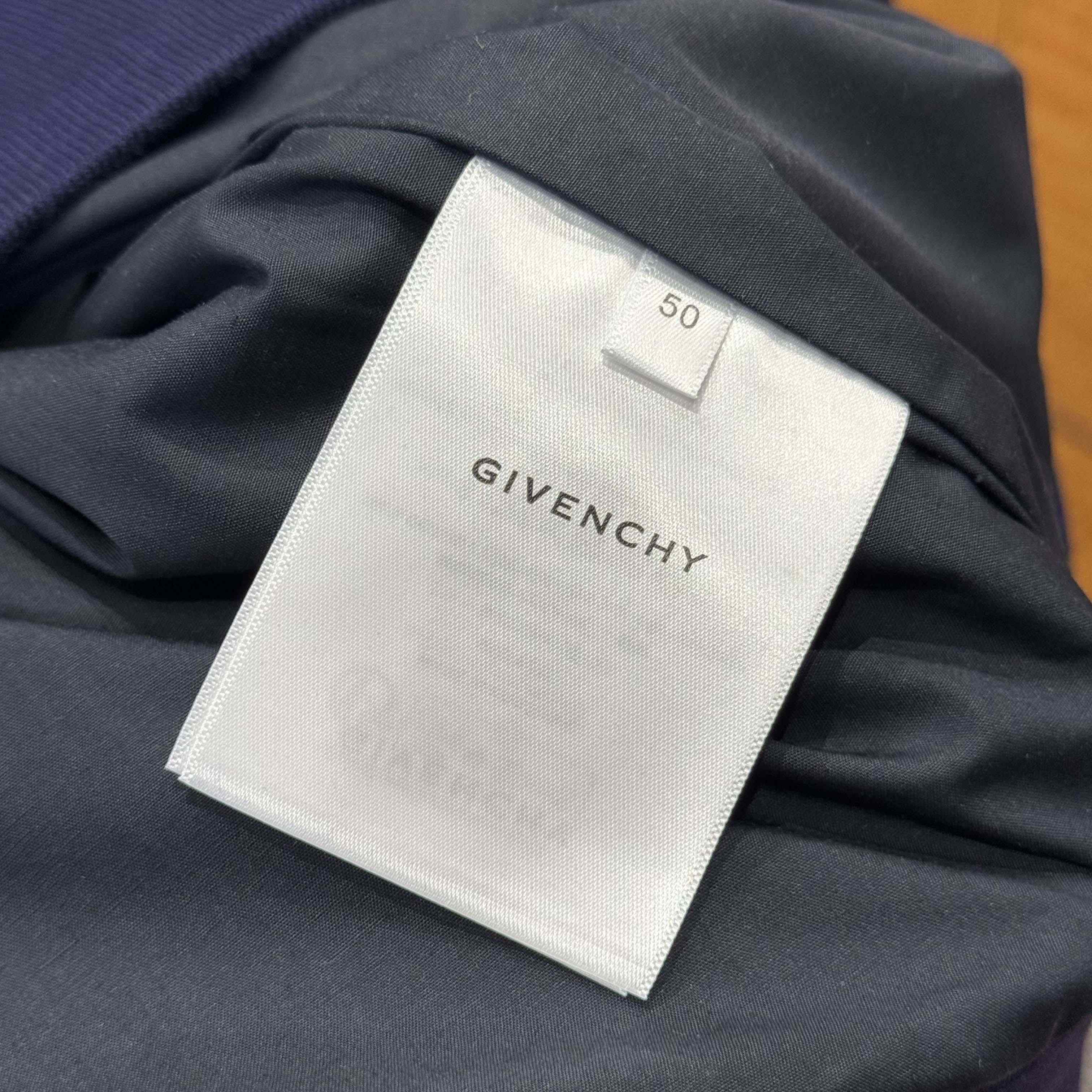 Givenchy Sweatshirt In Satin With Givenchy Paris Embroidery - DesignerGu