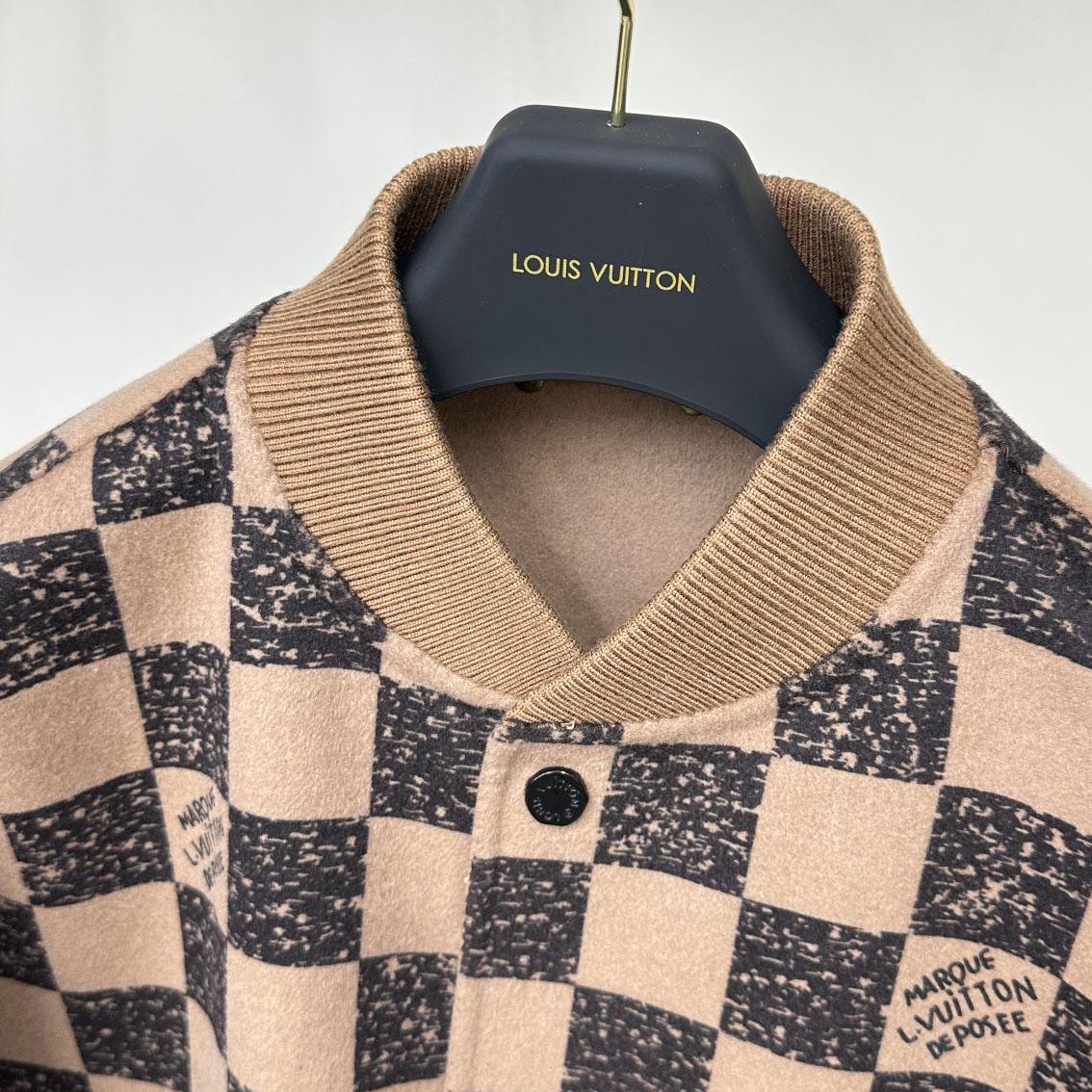 Louis Vuitton Reversible Damier Bomber Jacket  - DesignerGu