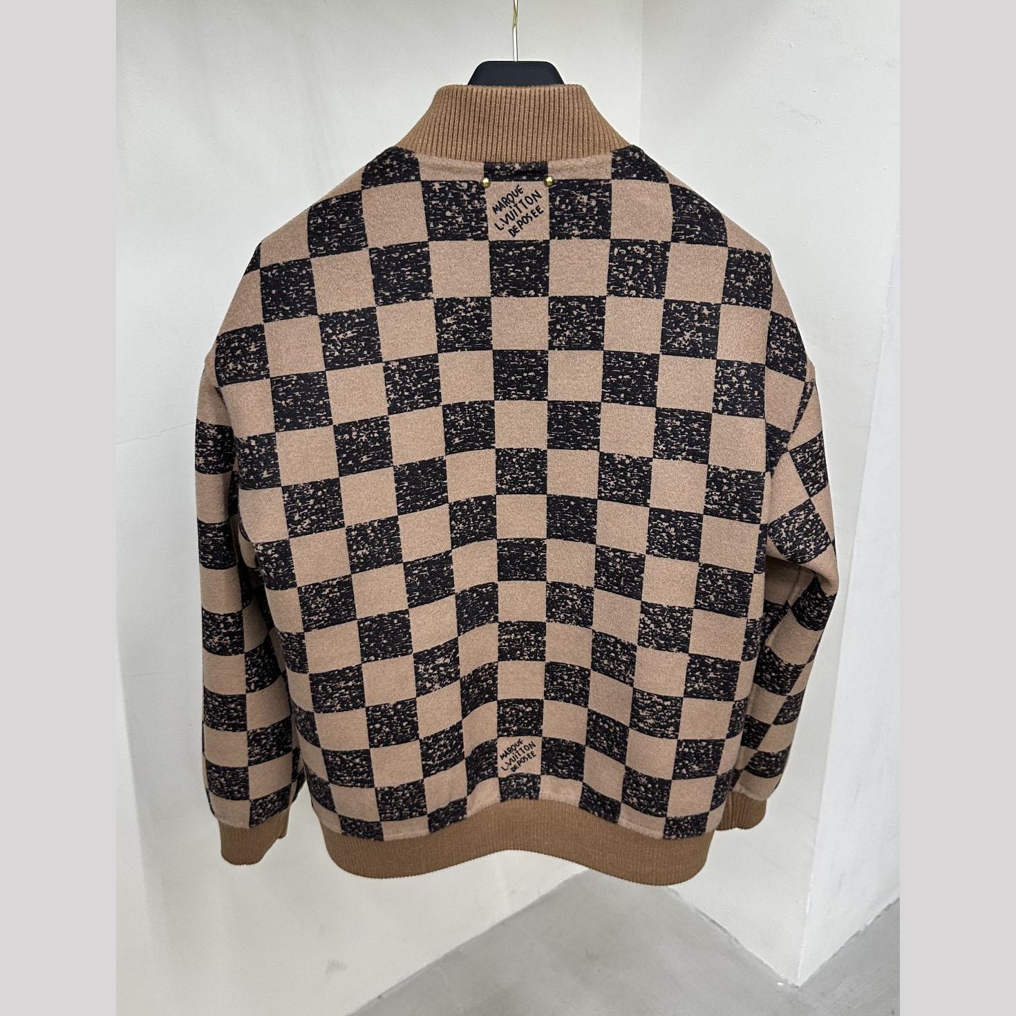 Louis Vuitton Reversible Damier Bomber Jacket  - DesignerGu