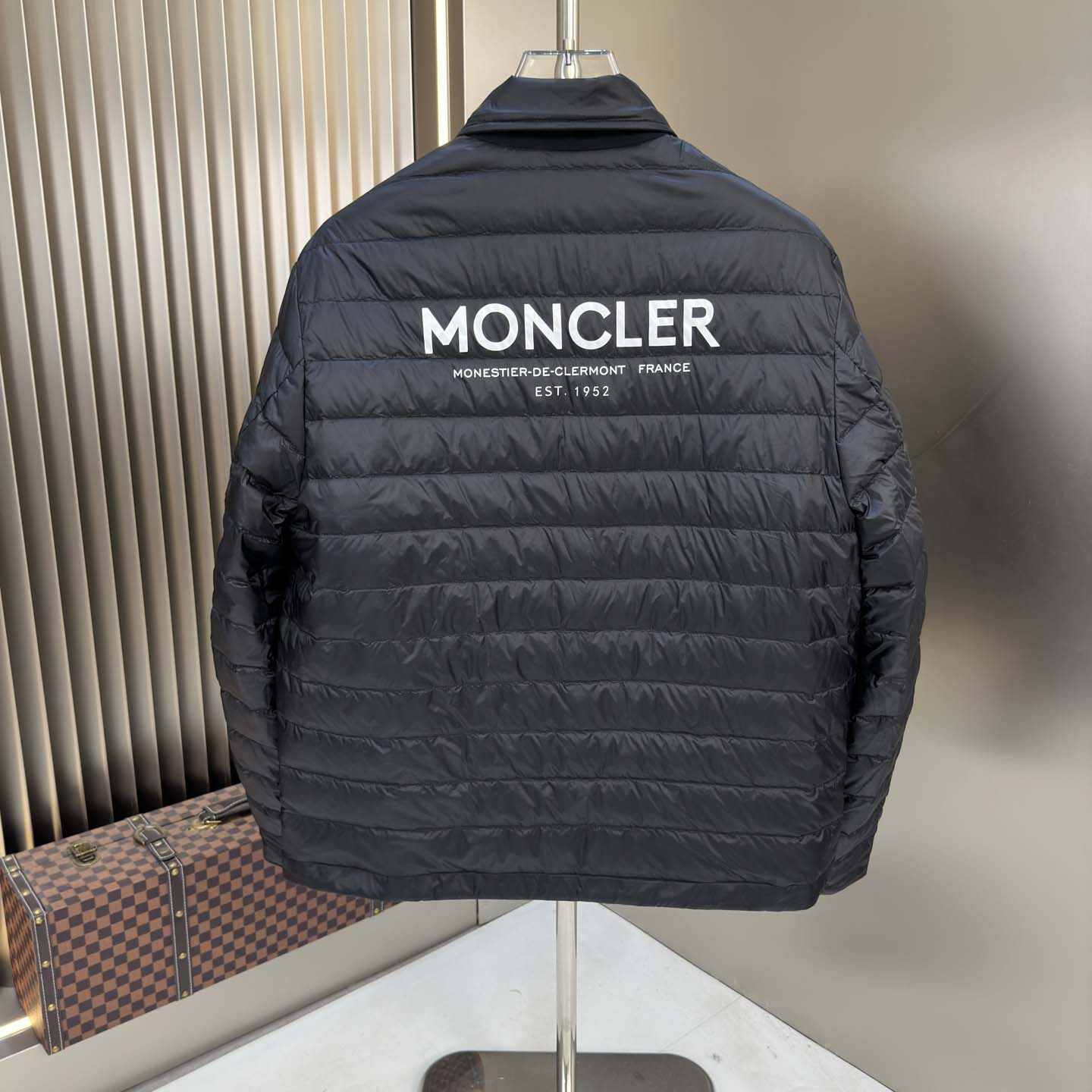 Moncler Cidone Reversible Down Shirt Jacket - DesignerGu