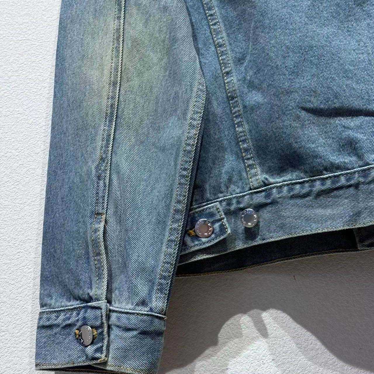 Prada Triangle-logo Denim Blouson Jacket - DesignerGu