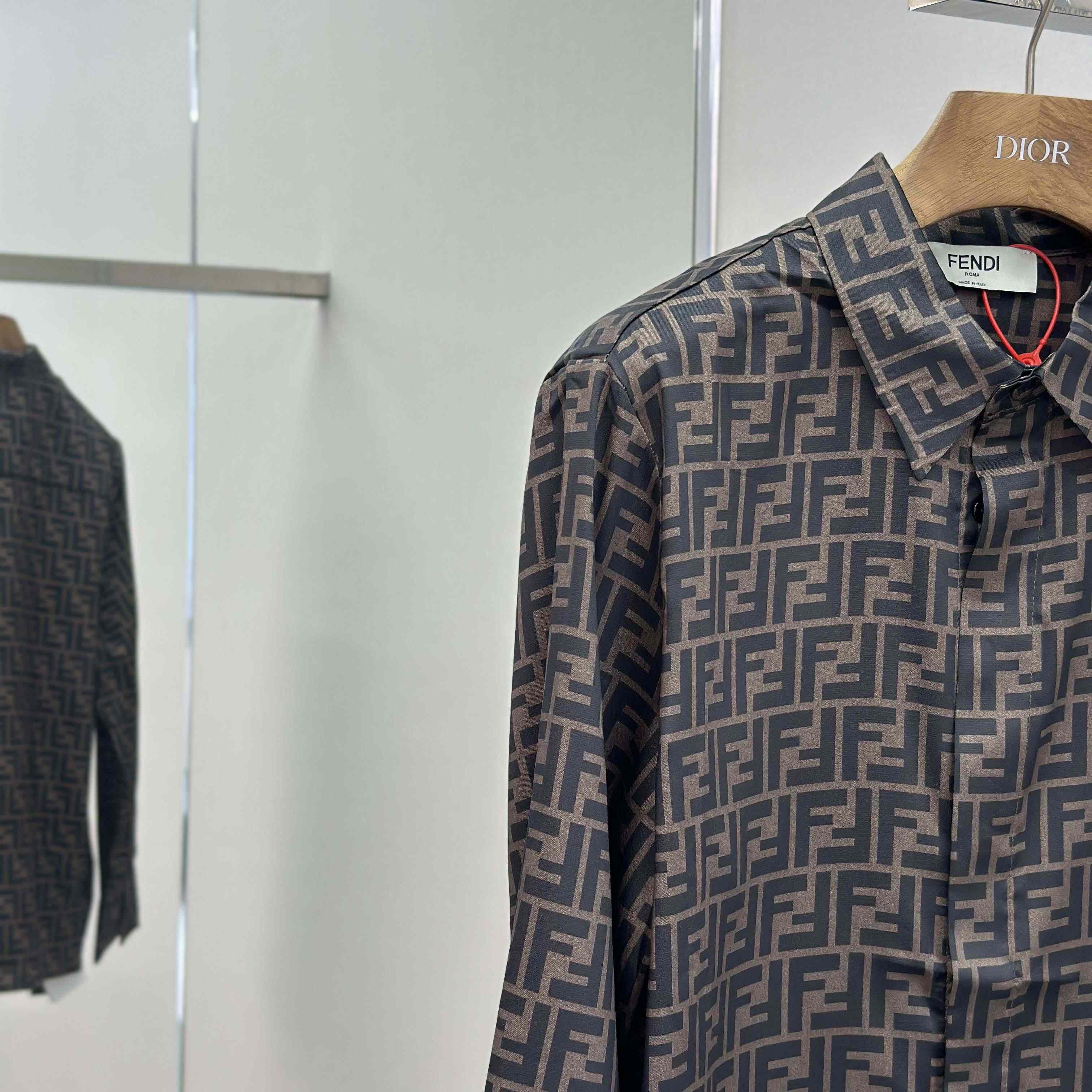 Fendi Silk Shirt  - DesignerGu