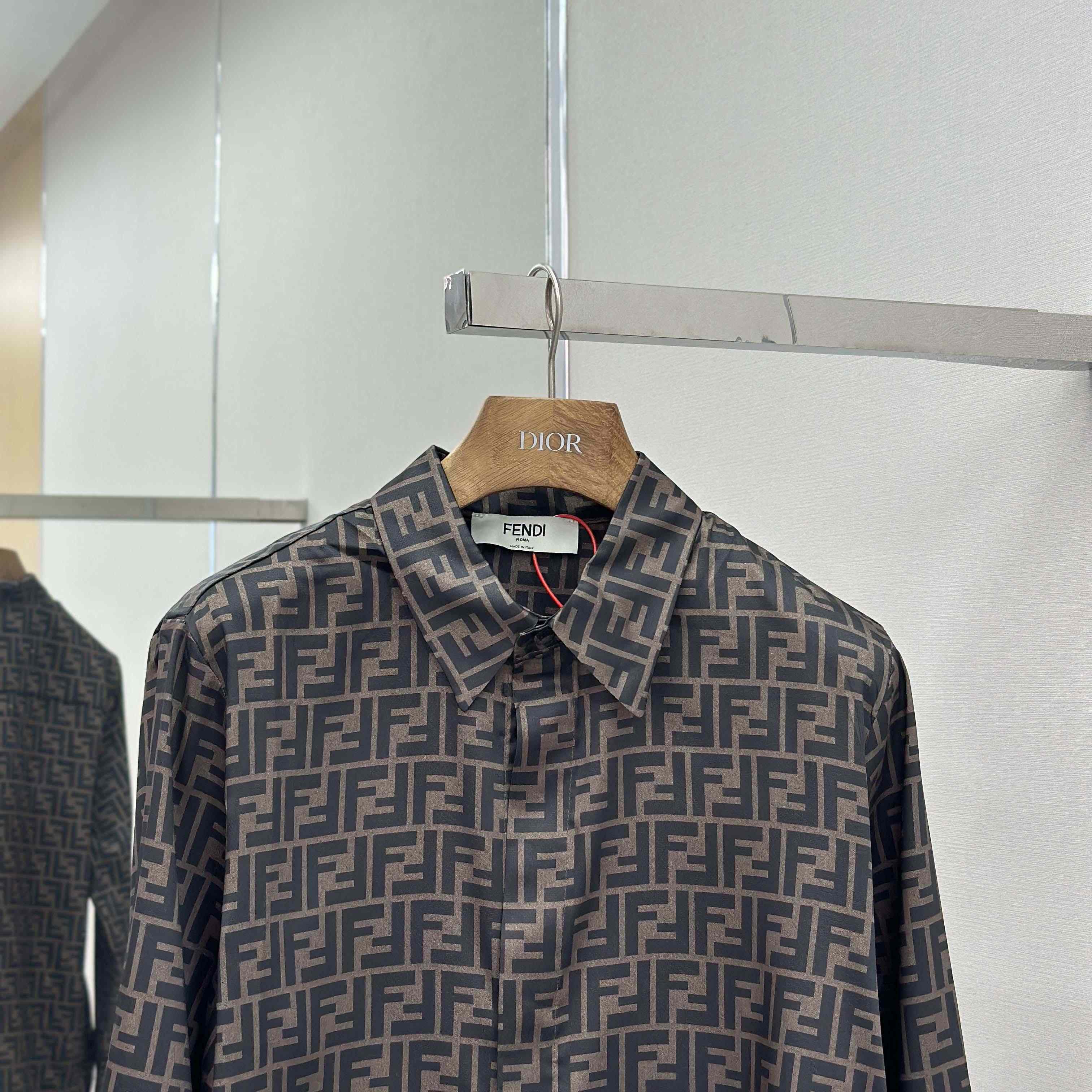 Fendi Silk Shirt  - DesignerGu