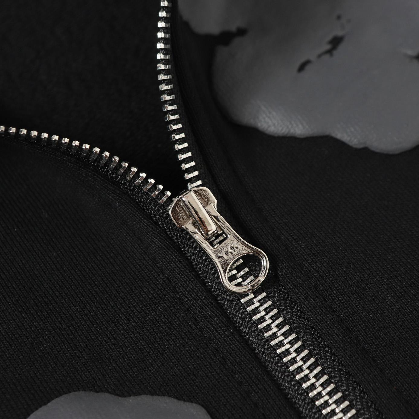 Denim Tears Cotton Wreath Zip Hoodie  - DesignerGu