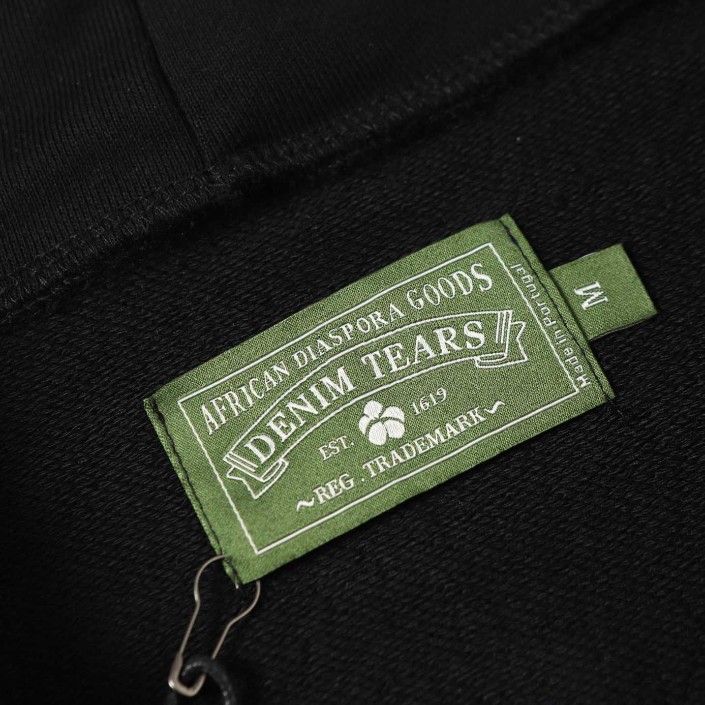 Denim Tears Cotton Wreath Zip Hoodie  - DesignerGu