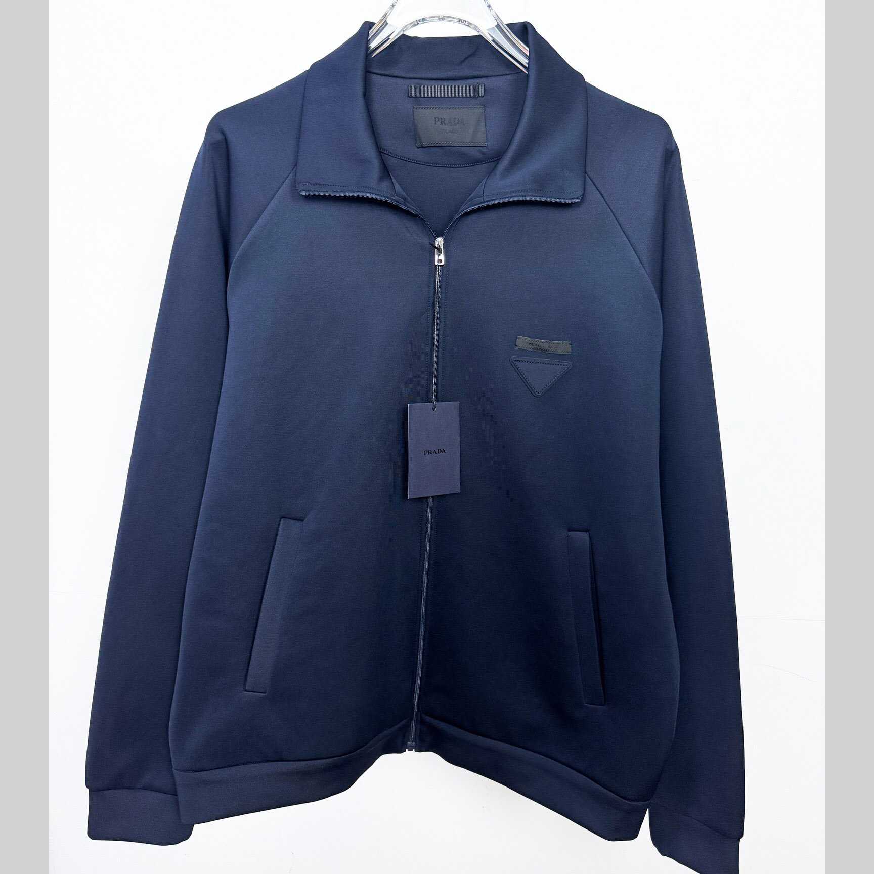 Prada Zippered Technical Fabric Jacket - DesignerGu