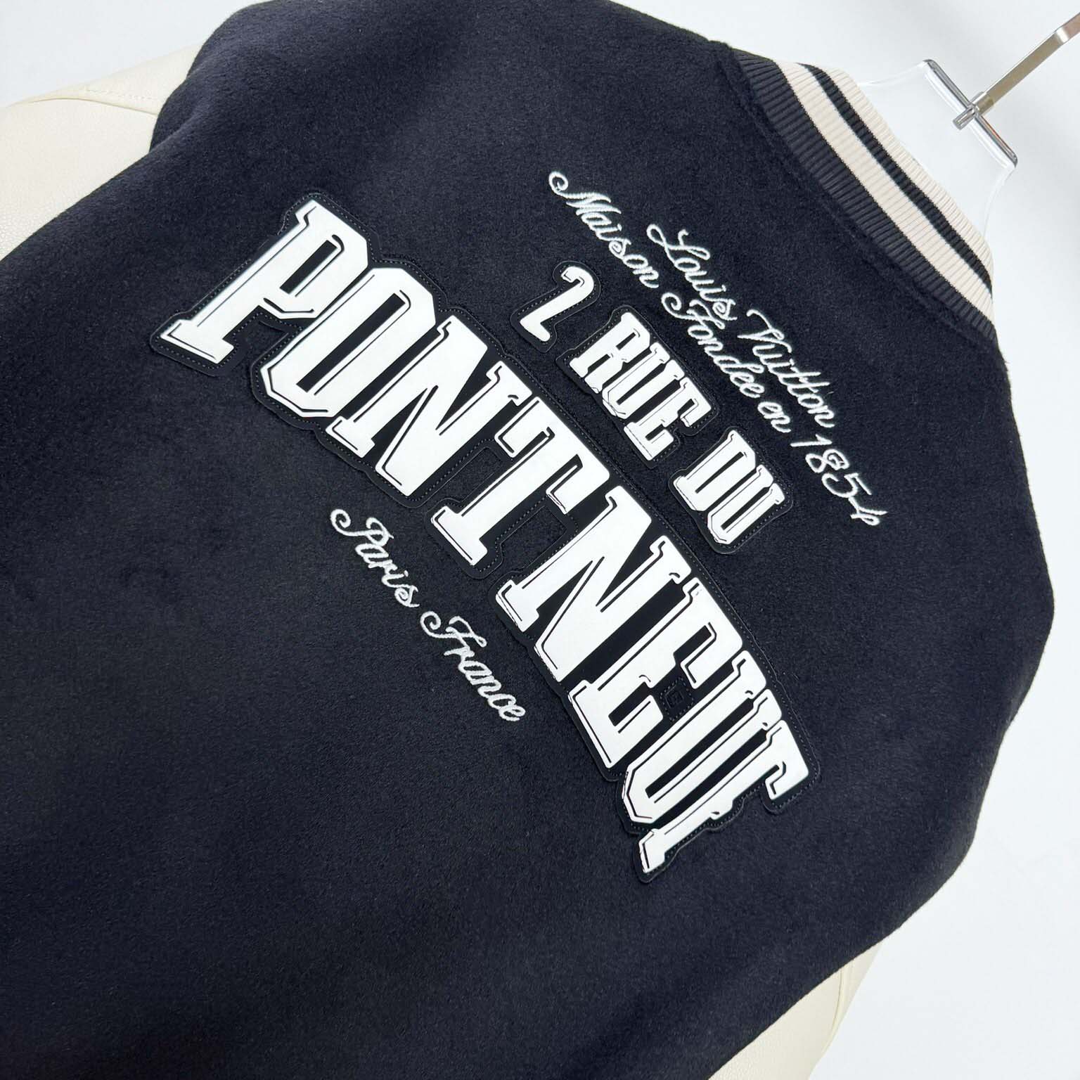 Louis Vuitton Signature Leather Varsity Jacket    - DesignerGu