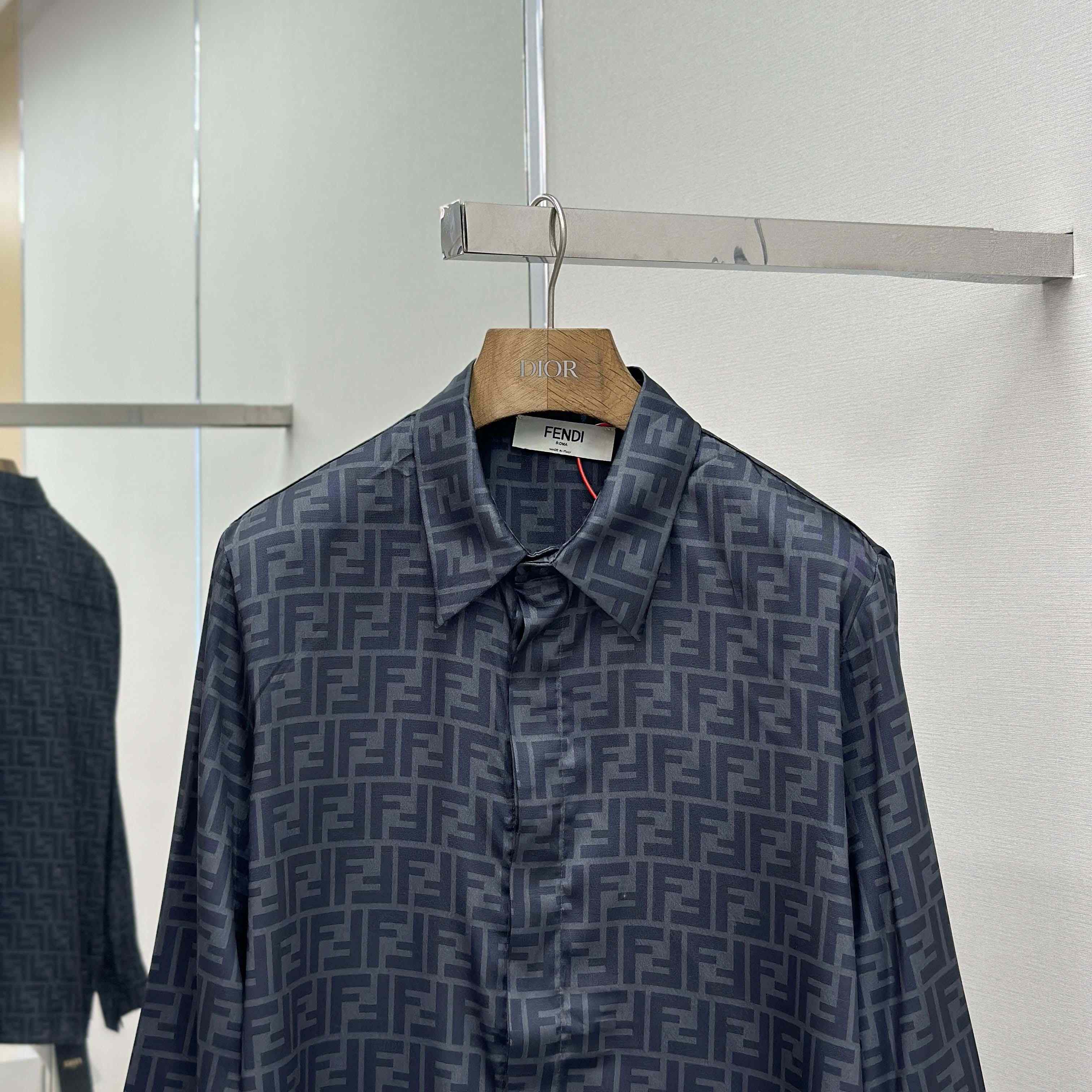 Fendi Silk Shirt  - DesignerGu