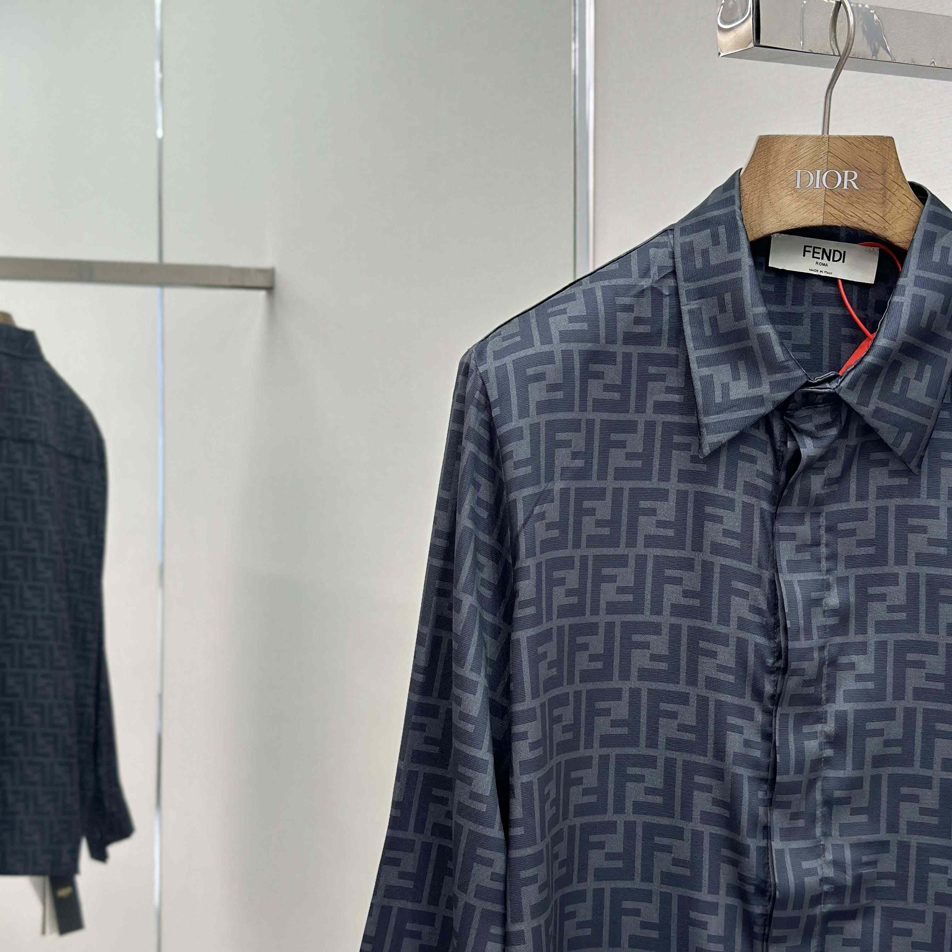 Fendi Silk Shirt  - DesignerGu