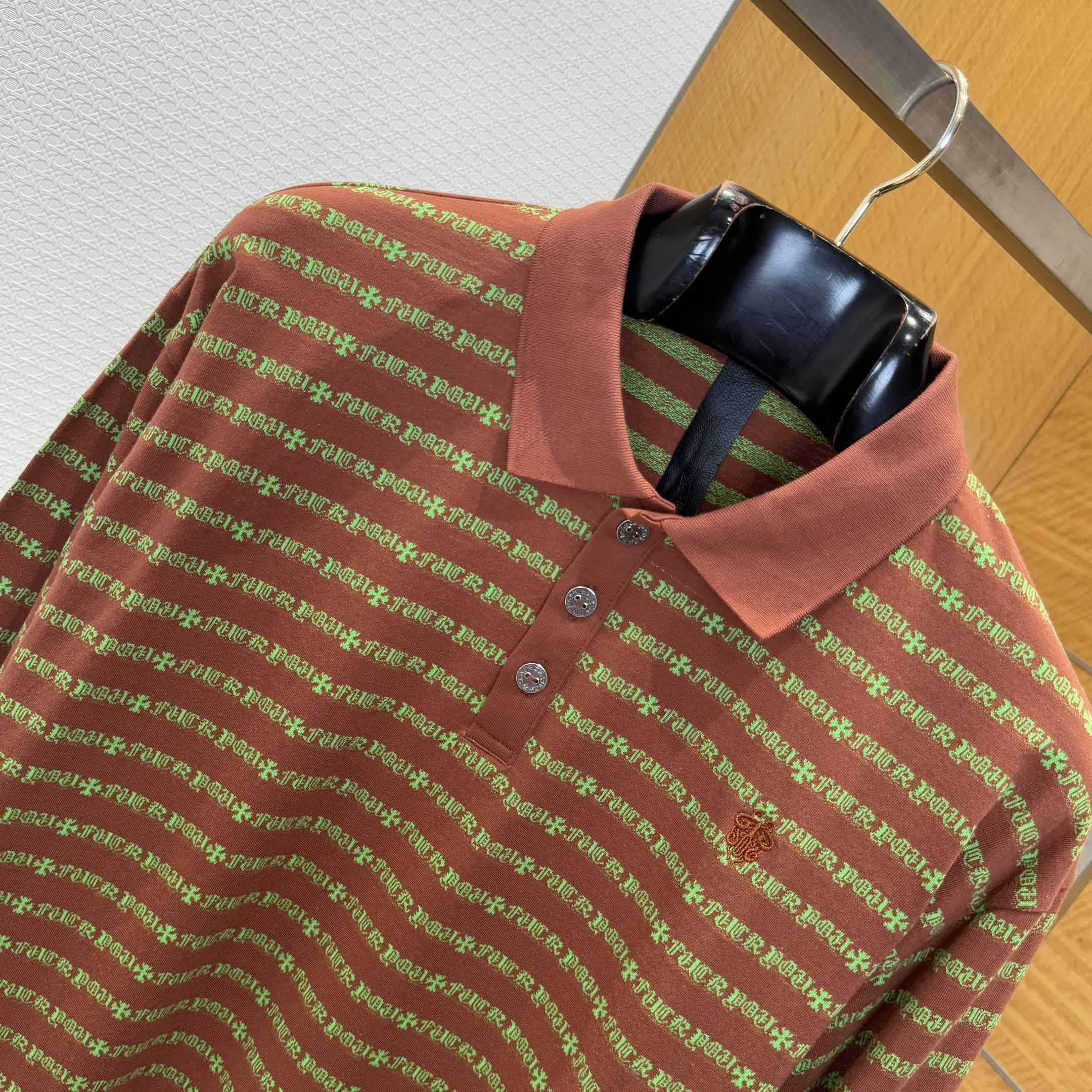 Chrome Hearts x Matty Boy Polo Shirt - DesignerGu