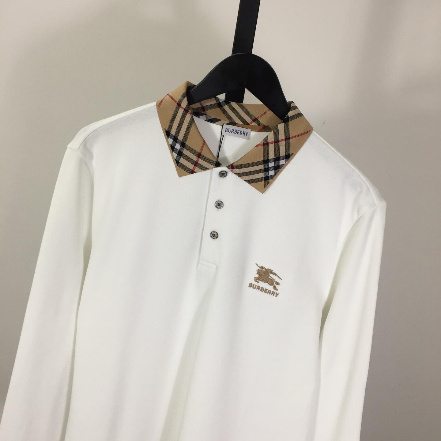 Burberry Cotton Polo Shirt - DesignerGu