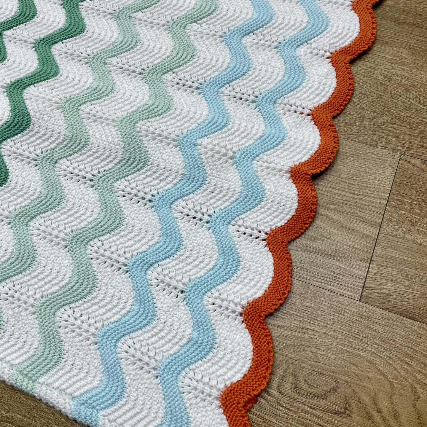 Casablanca Gradient Wave Crochet Shirt   D0107 - DesignerGu