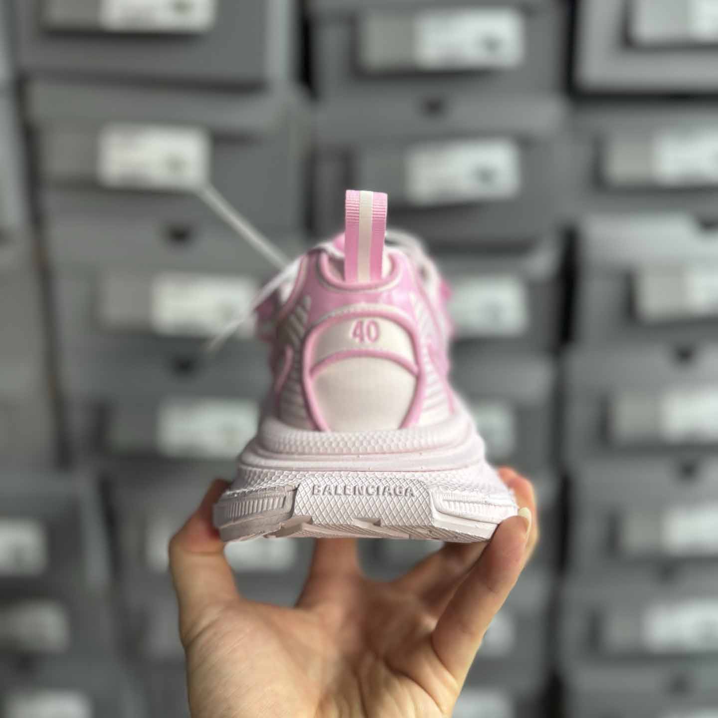 Balenciaga 3XL VG Edition Satin Bows Pink  - DesignerGu