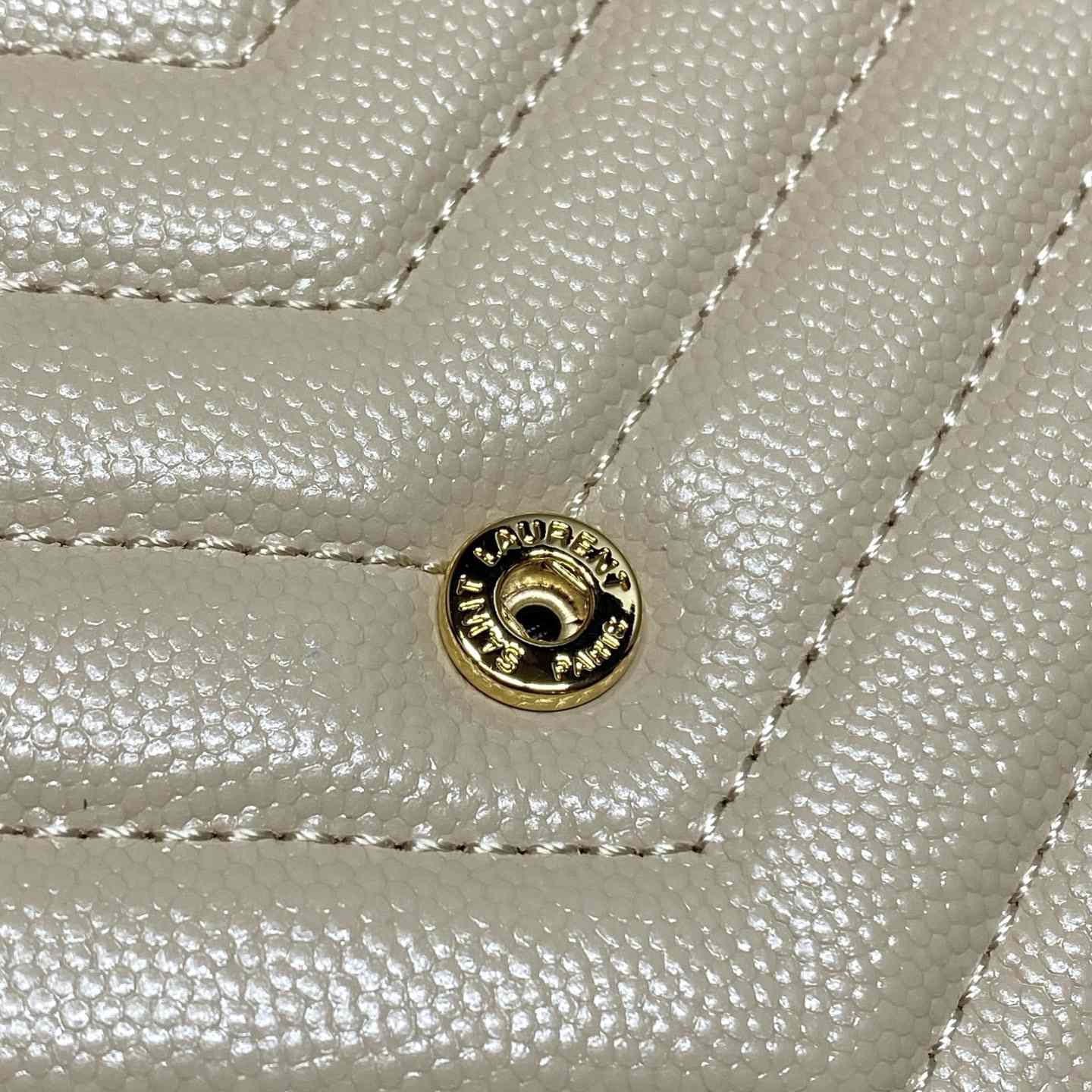 Saint Laurent Cassandre Chain Wallet In Lambskin - DesignerGu