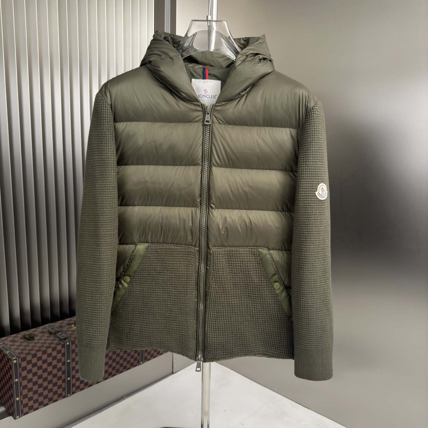 Moncler Padded Zip-Up Cardigan - DesignerGu