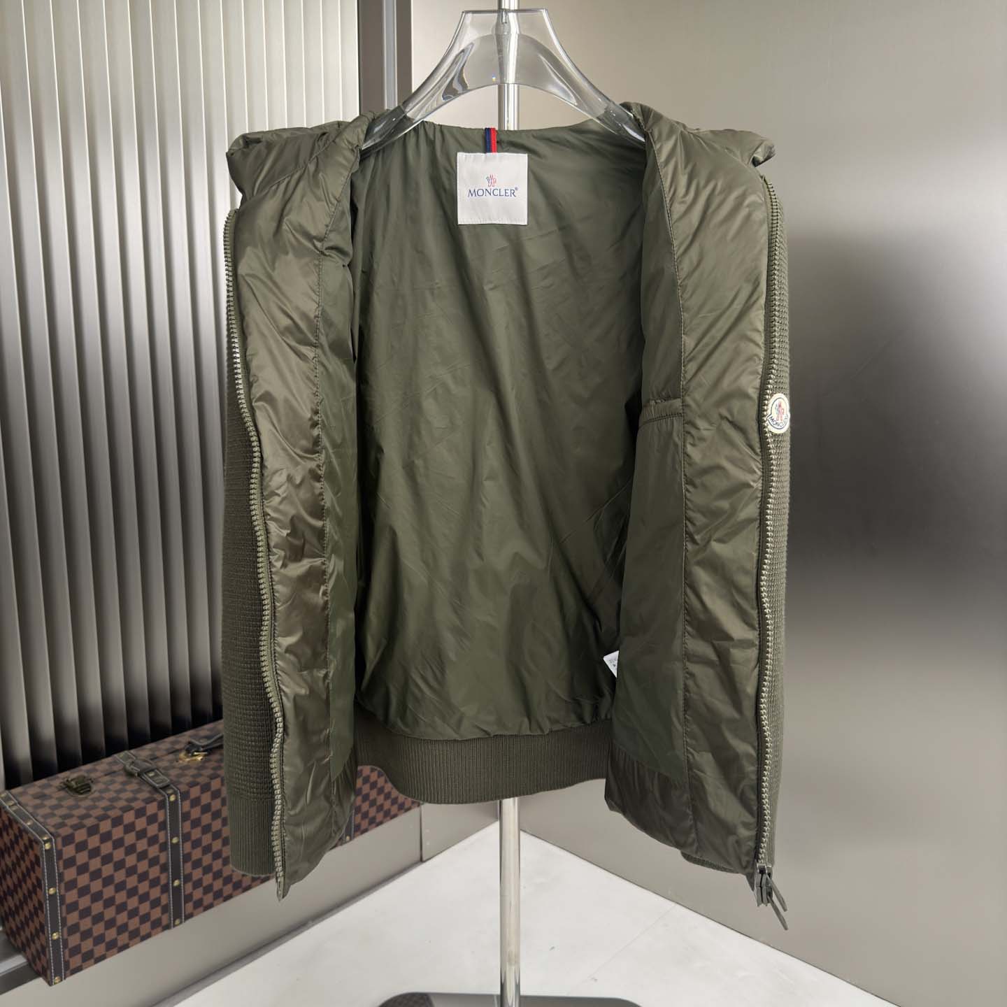 Moncler Padded Zip-Up Cardigan - DesignerGu