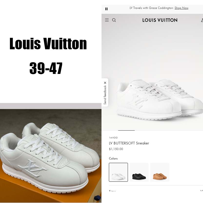 Louis Vuitton LV BUTTERSOFT Sneaker    1AIKDO - DesignerGu