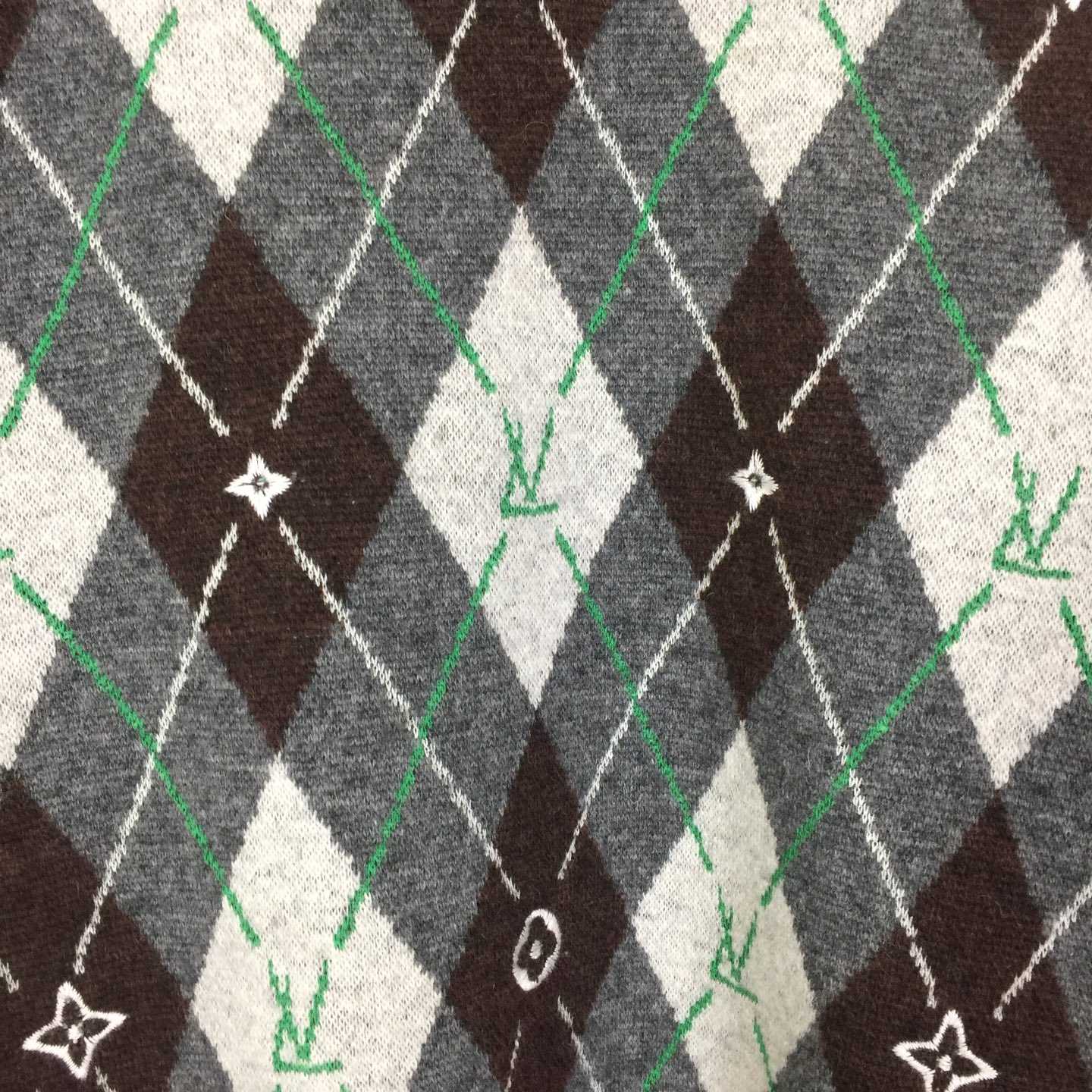 Louis Vuitton Argyle Crewneck    1AIMCJ - DesignerGu
