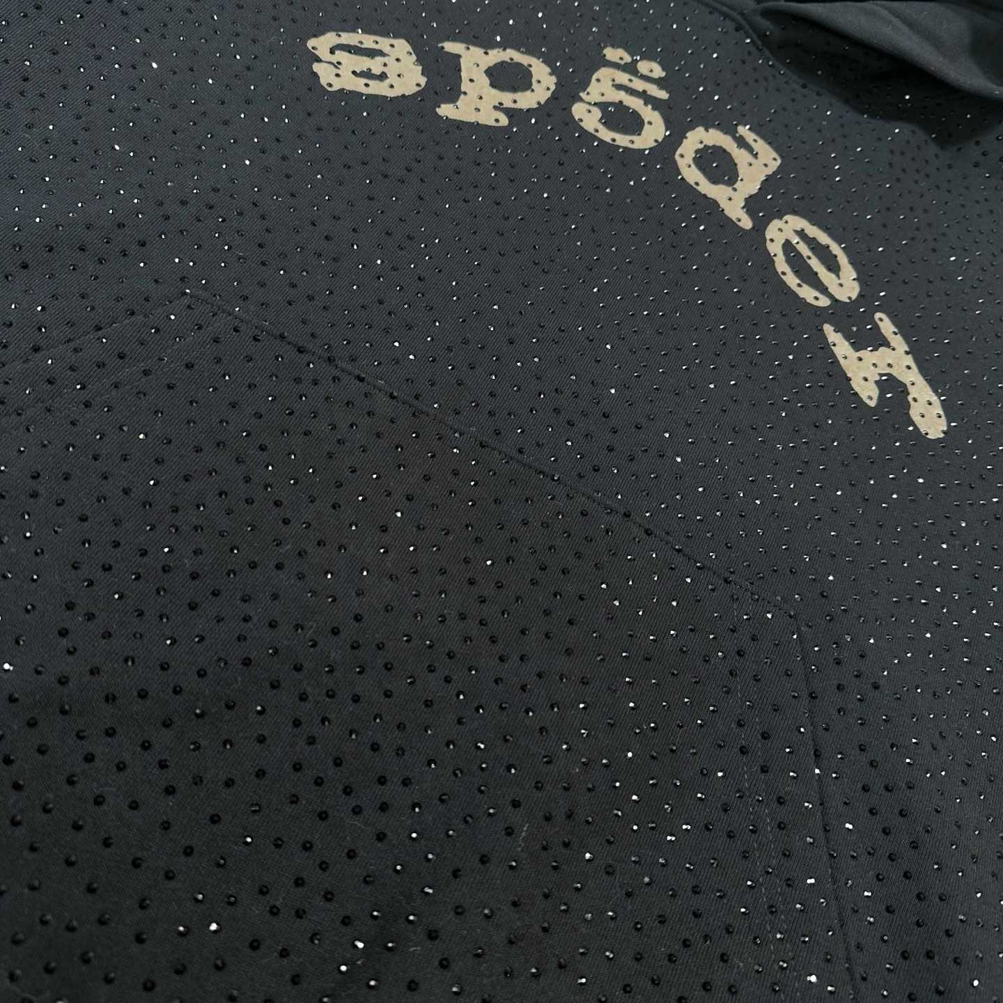 Sp5der Black VVS Hoodie - DesignerGu