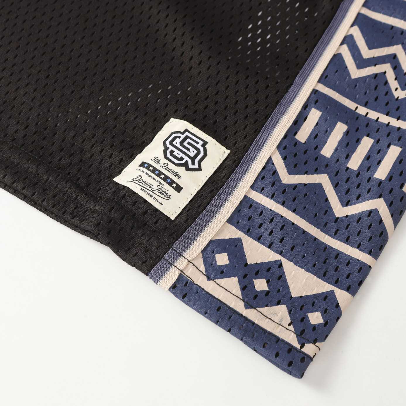 Denim Tears Game Jersey 'Black' - DesignerGu