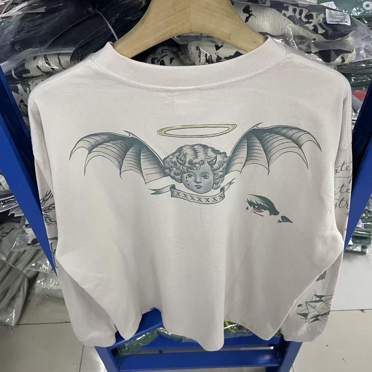 Saint Michael Dr Woo DW_LS Tee - DesignerGu