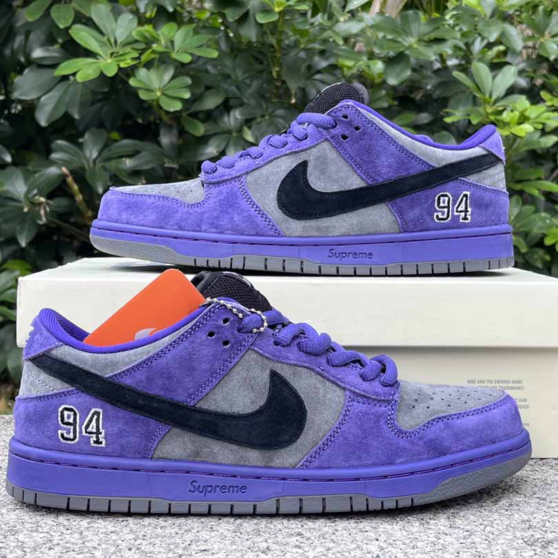 Supreme x Nike SB Dunk Low   HQ8487-500  - DesignerGu