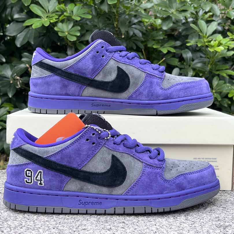 Supreme x Nike SB Dunk Low   HQ8487-500  - DesignerGu