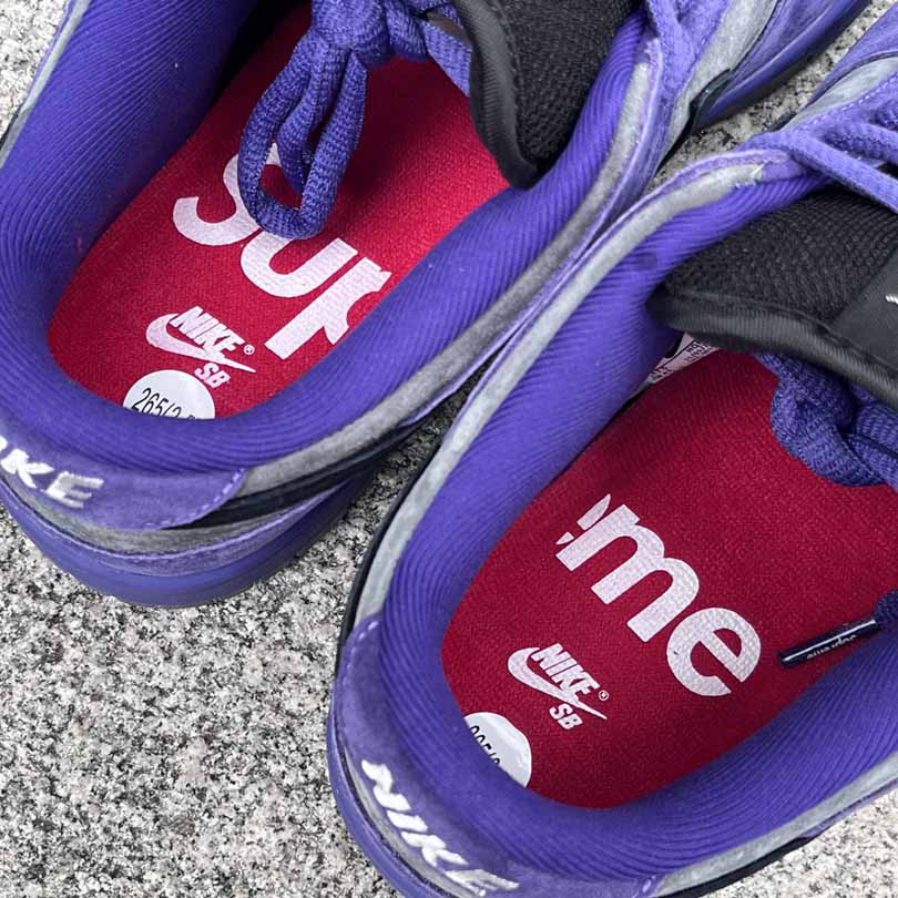Supreme x Nike SB Dunk Low   HQ8487-500  - DesignerGu