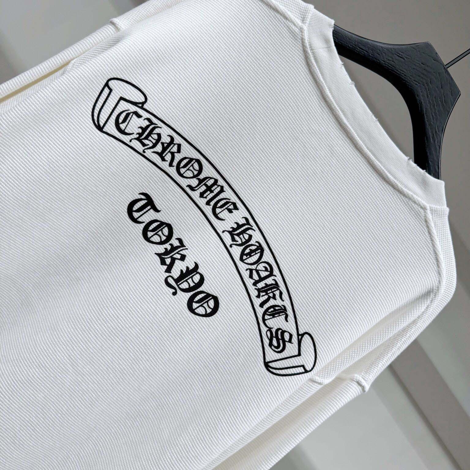 Chrome Hearts CH Embroidered Sweatshirt  - DesignerGu