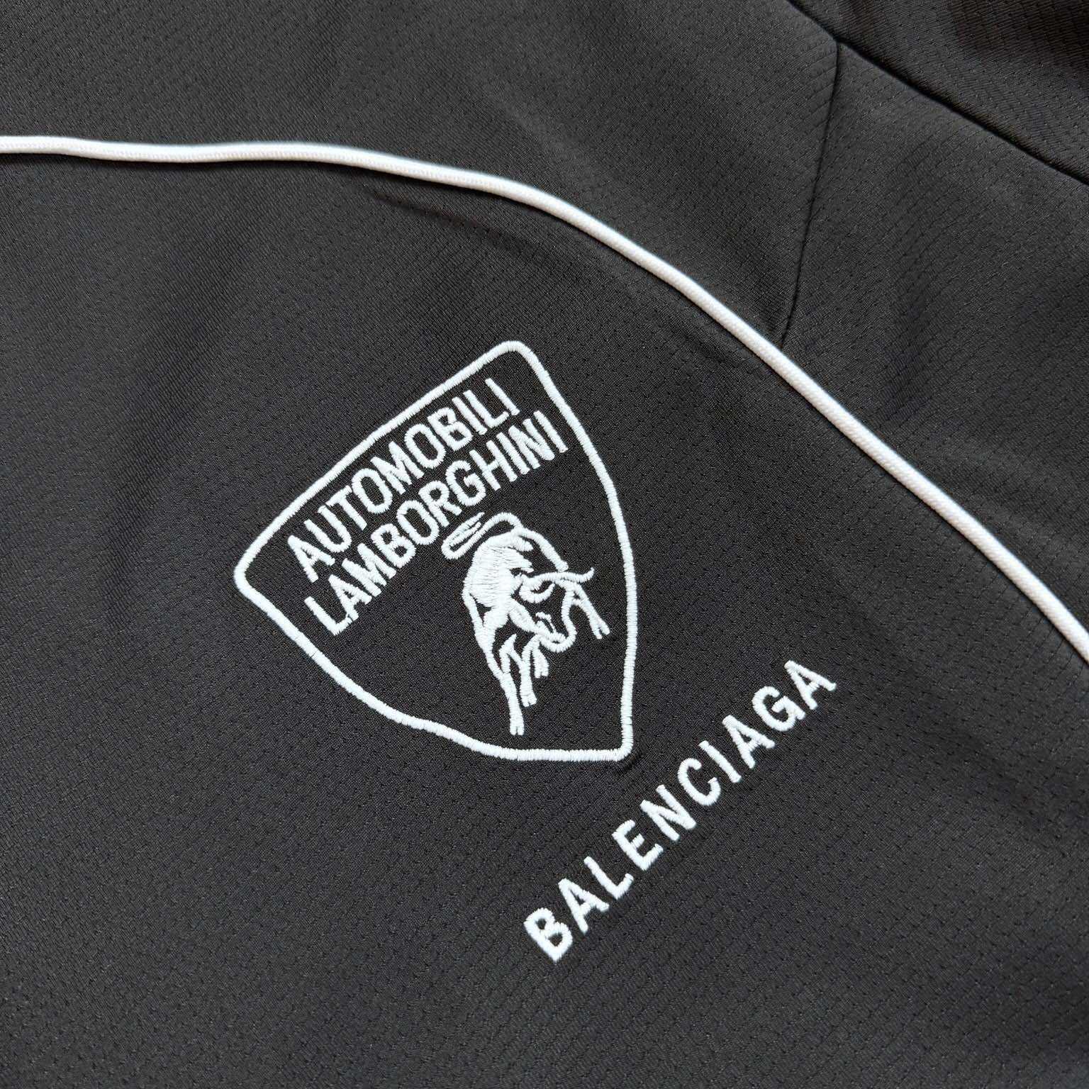 Balenciaga I Automobili Lamborghini Oversized Soccer T-shirt - DesignerGu