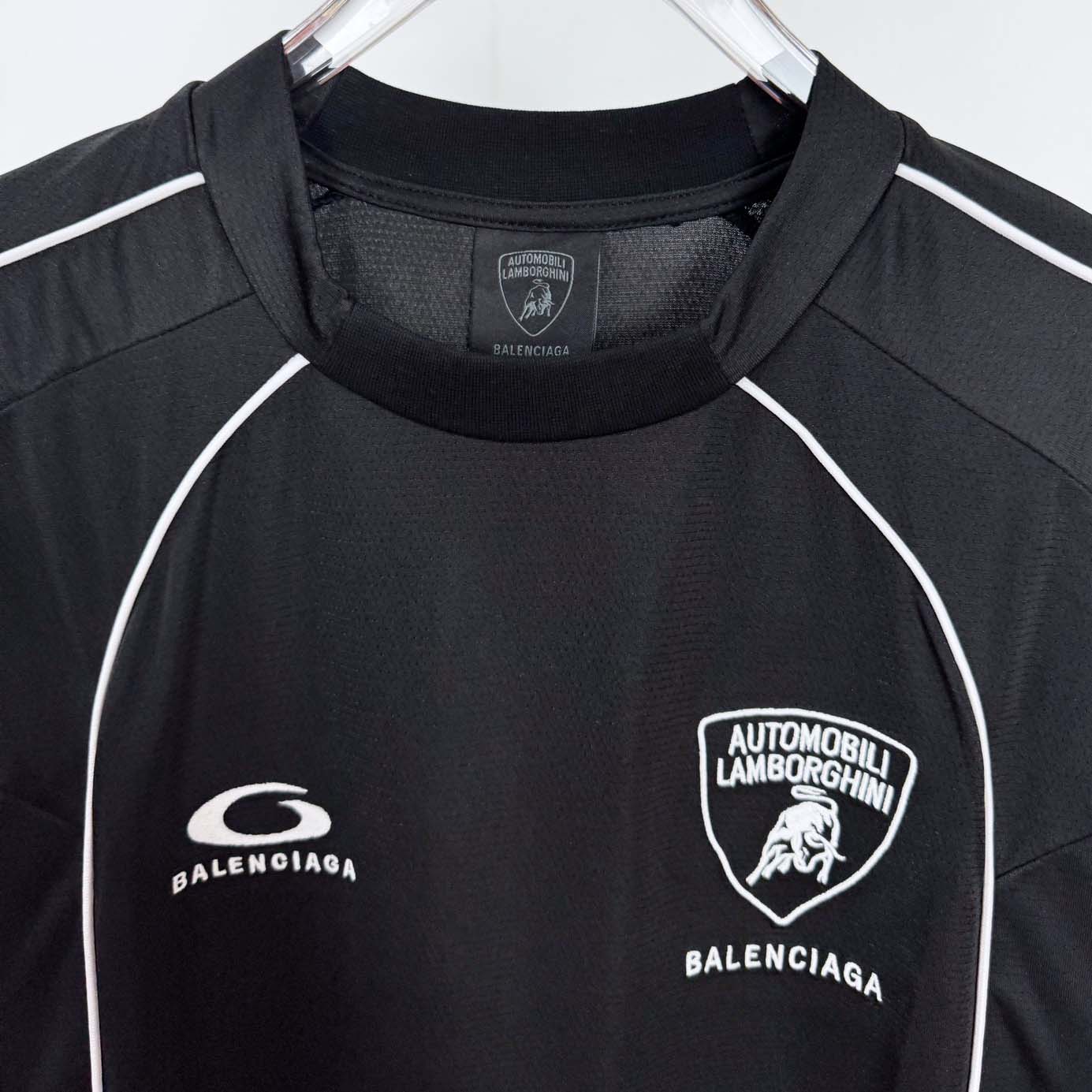 Balenciaga I Automobili Lamborghini Oversized Soccer T-shirt - DesignerGu