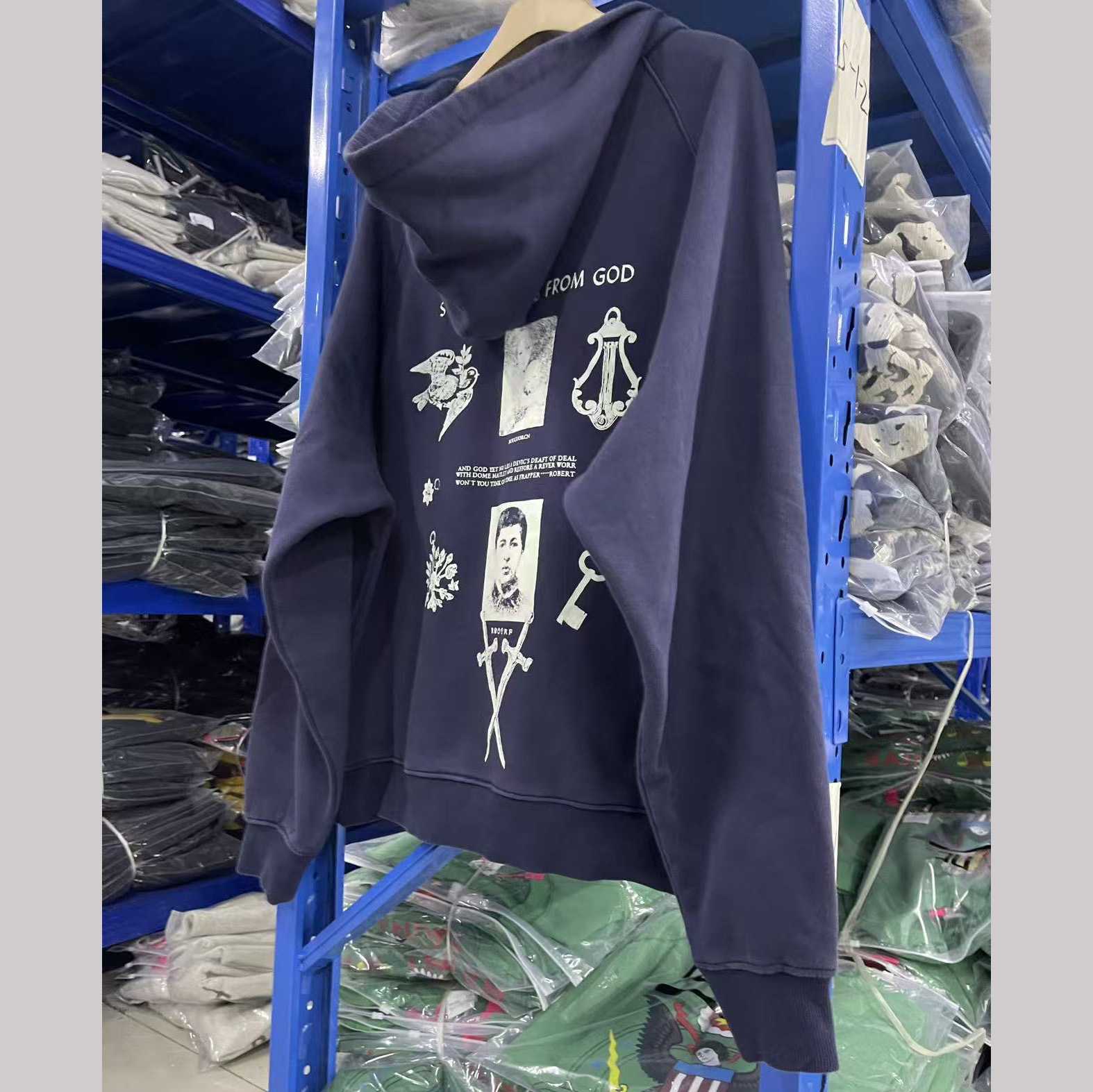 Enfants Riches Déprimés 25SS '' Unto Her A On Was Born'' Hoodie - DesignerGu