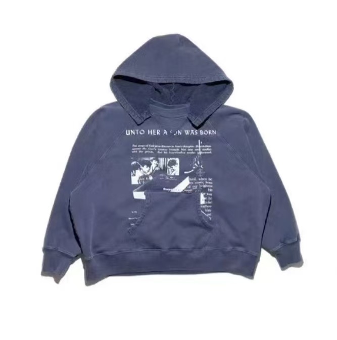 Enfants Riches Déprimés 25SS '' Unto Her A On Was Born'' Hoodie - DesignerGu