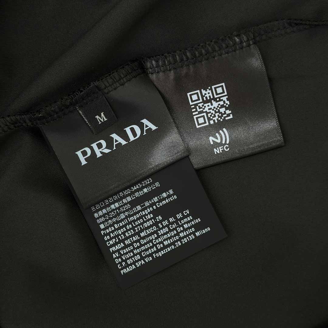 Prada Technical Jersey Mock Turtleneck - DesignerGu