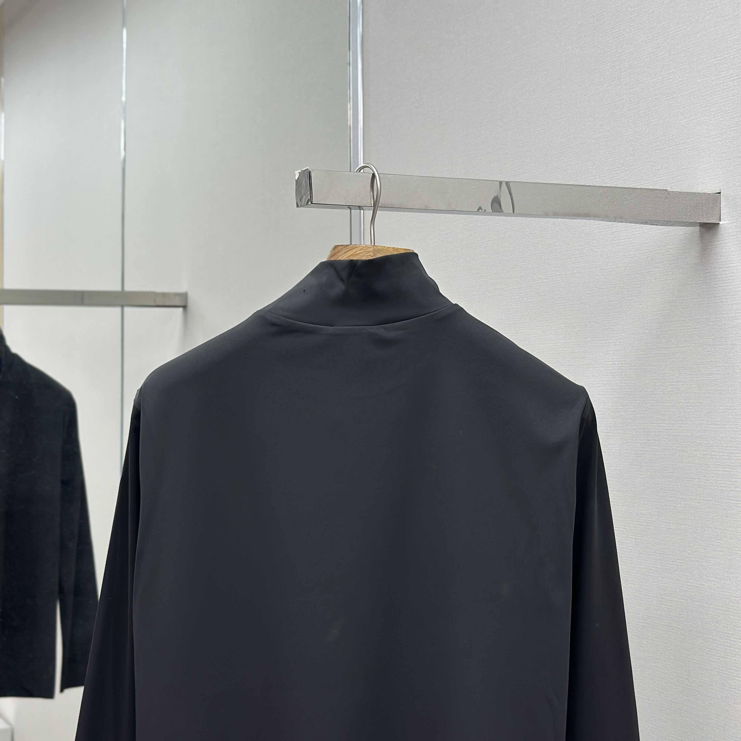 Prada Technical Jersey Mock Turtleneck - DesignerGu