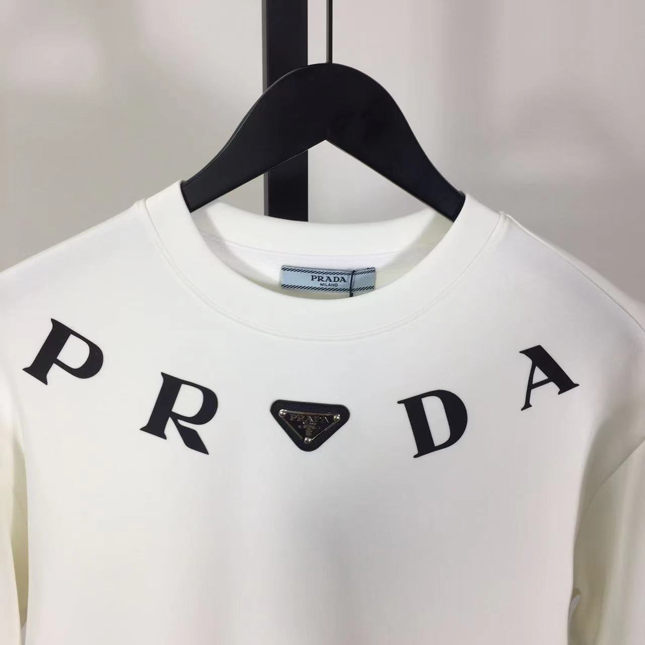 Prada Cotton Sweatshirt - DesignerGu