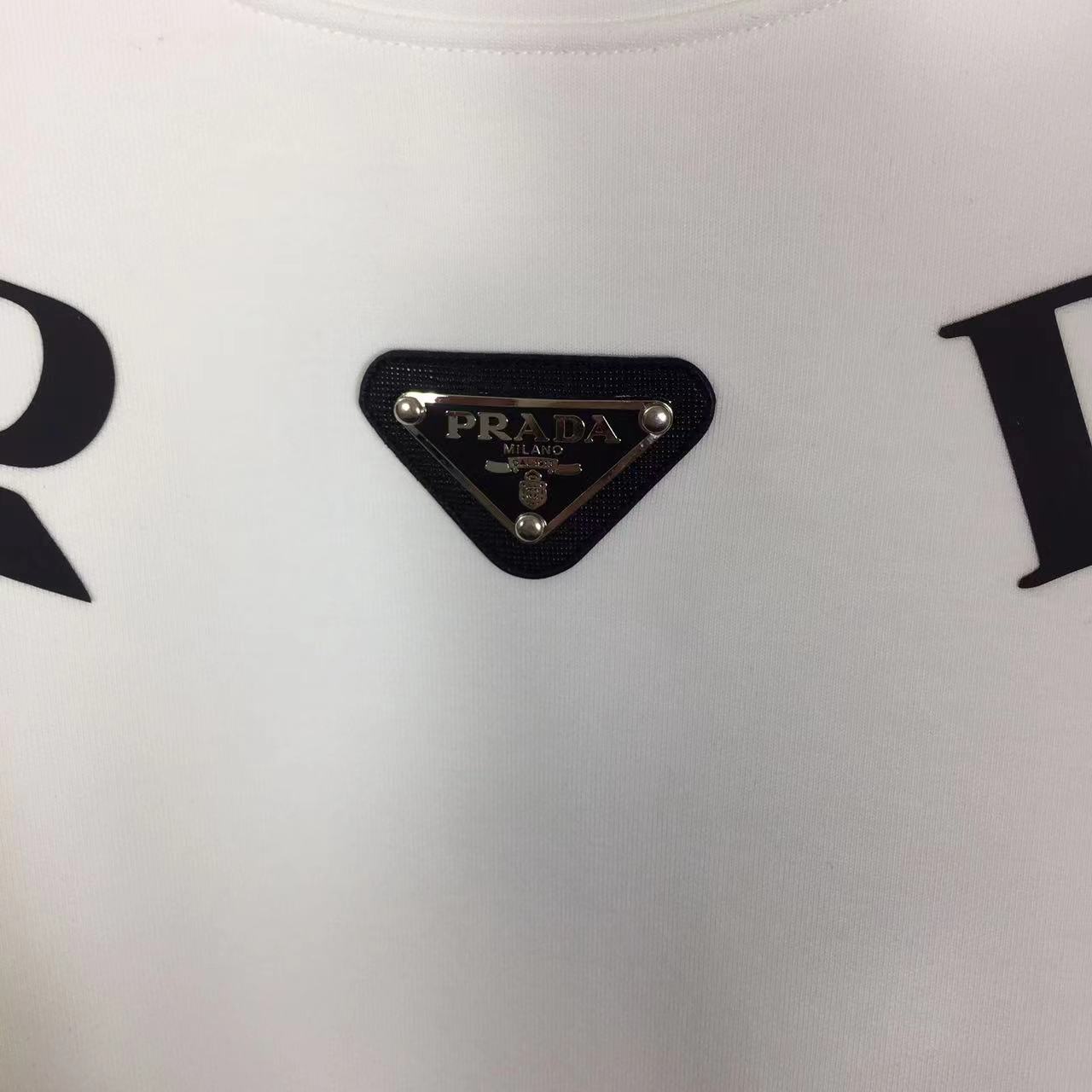 Prada Cotton Sweatshirt - DesignerGu