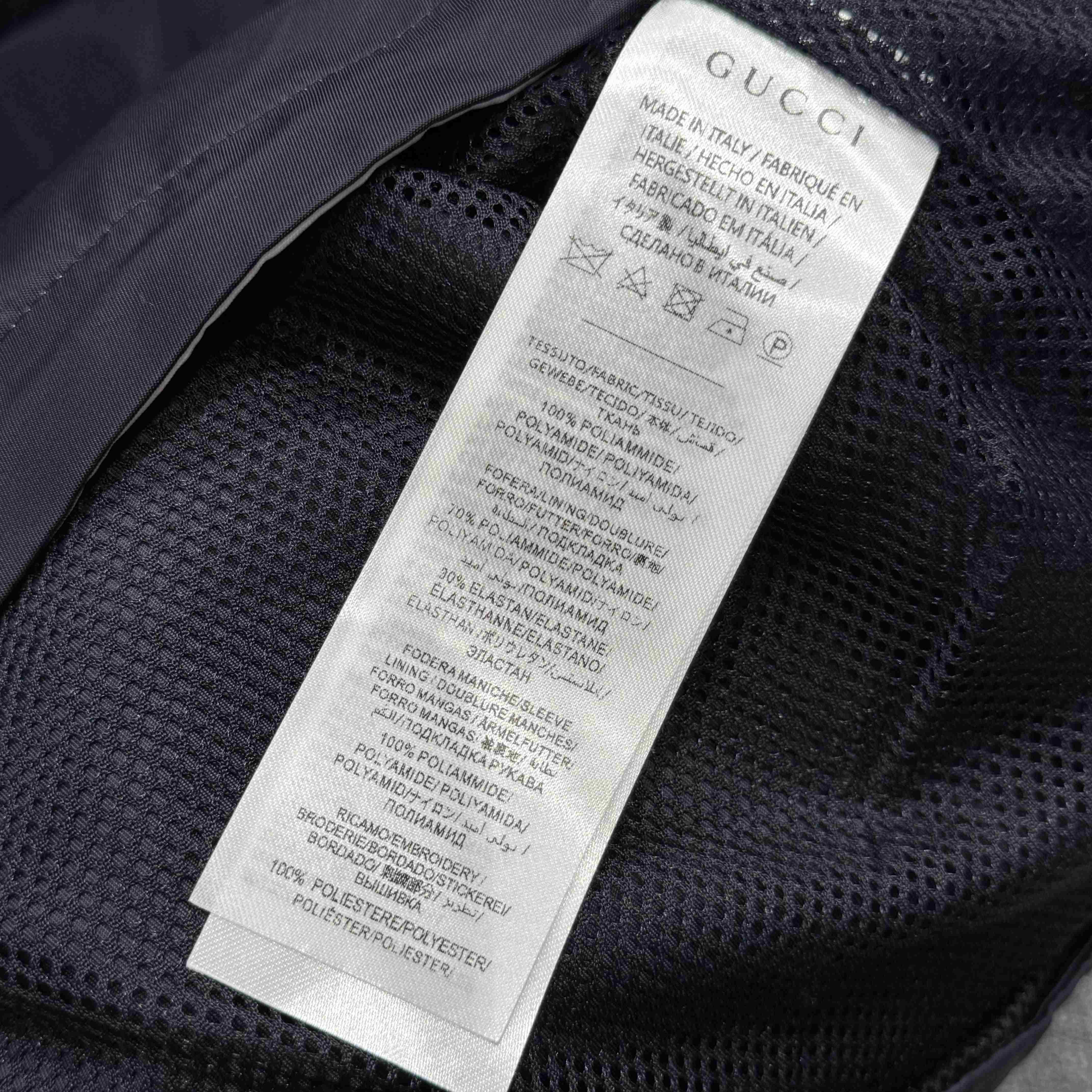 Gucci Nylon Twill Jacket With Patch - DesignerGu