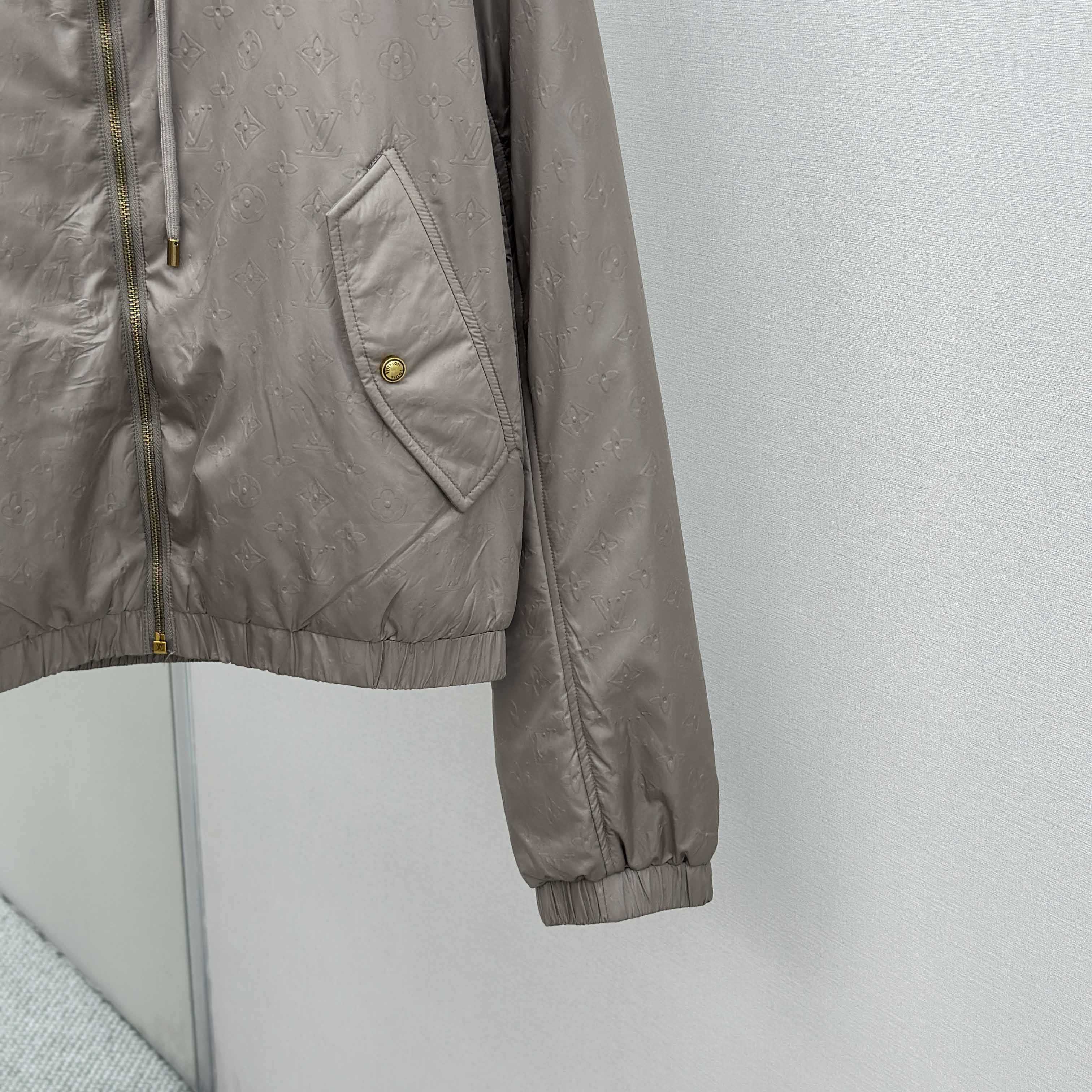 Louis Vuitton Monogram Padded Windbreaker   1AHBIA - DesignerGu