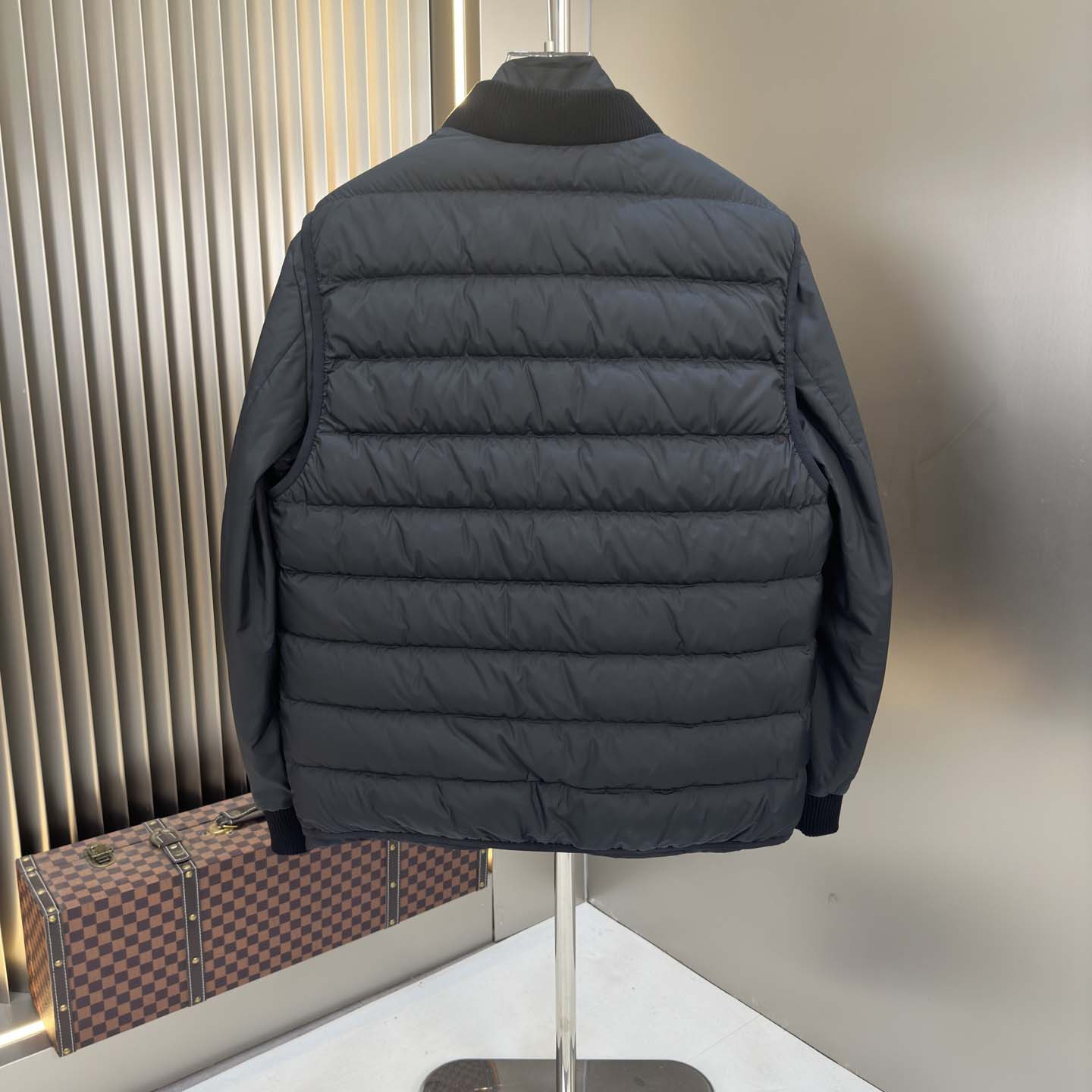 Moncler Black Verney 3-in-1 Short Jacket & Down Vest Set - DesignerGu