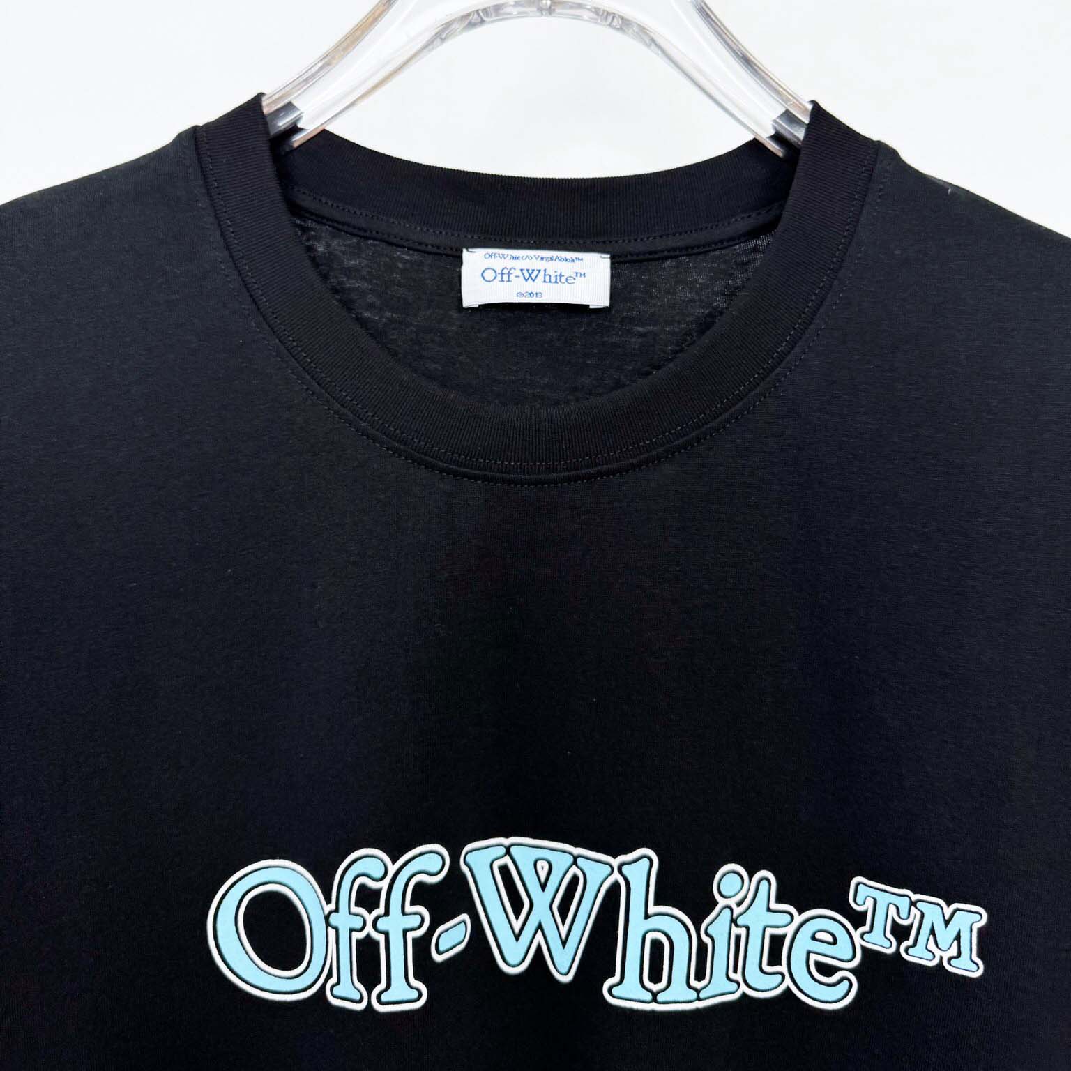 Off-White Big Bookish T-Shirt In Black - DesignerGu