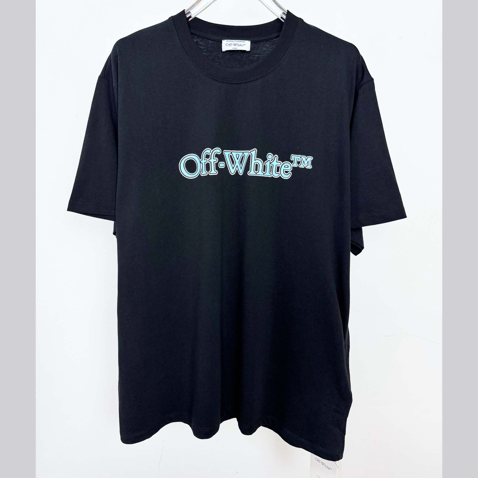 Off-White Big Bookish T-Shirt In Black - DesignerGu