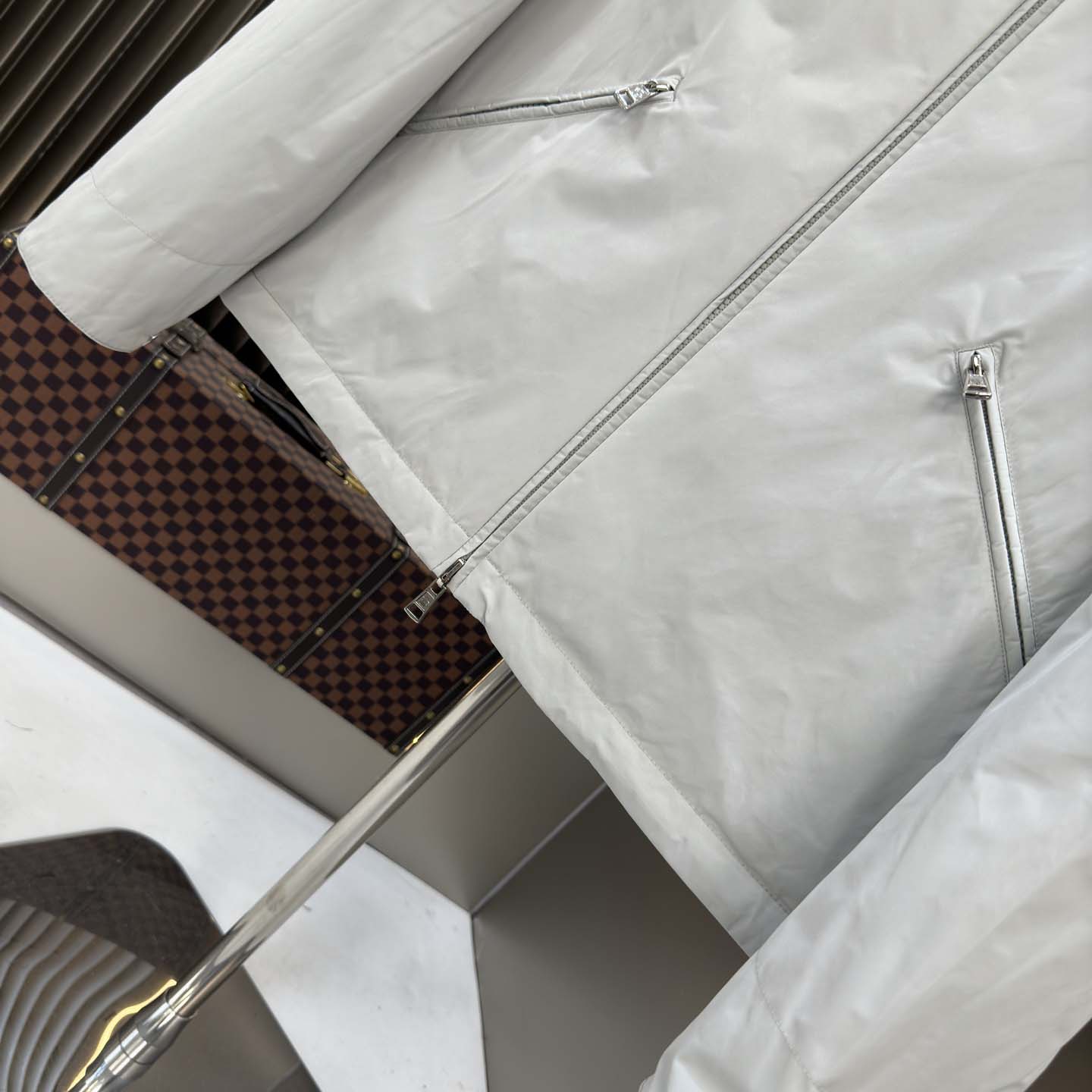 Moncler Cidone Reversible Down Shirt Jacket - DesignerGu