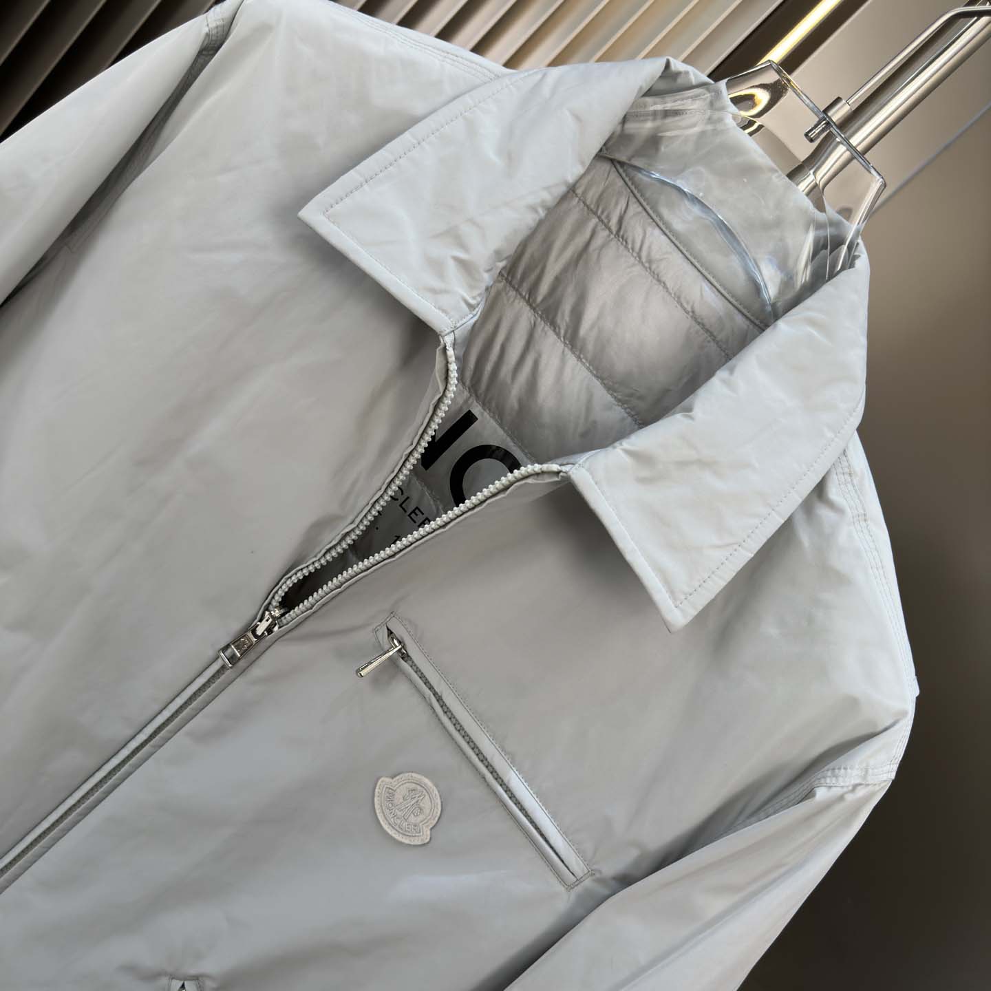 Moncler Cidone Reversible Down Shirt Jacket - DesignerGu
