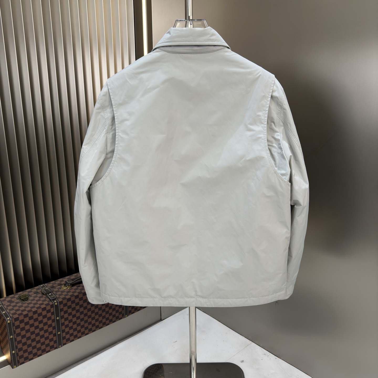 Moncler Cidone Reversible Down Shirt Jacket - DesignerGu