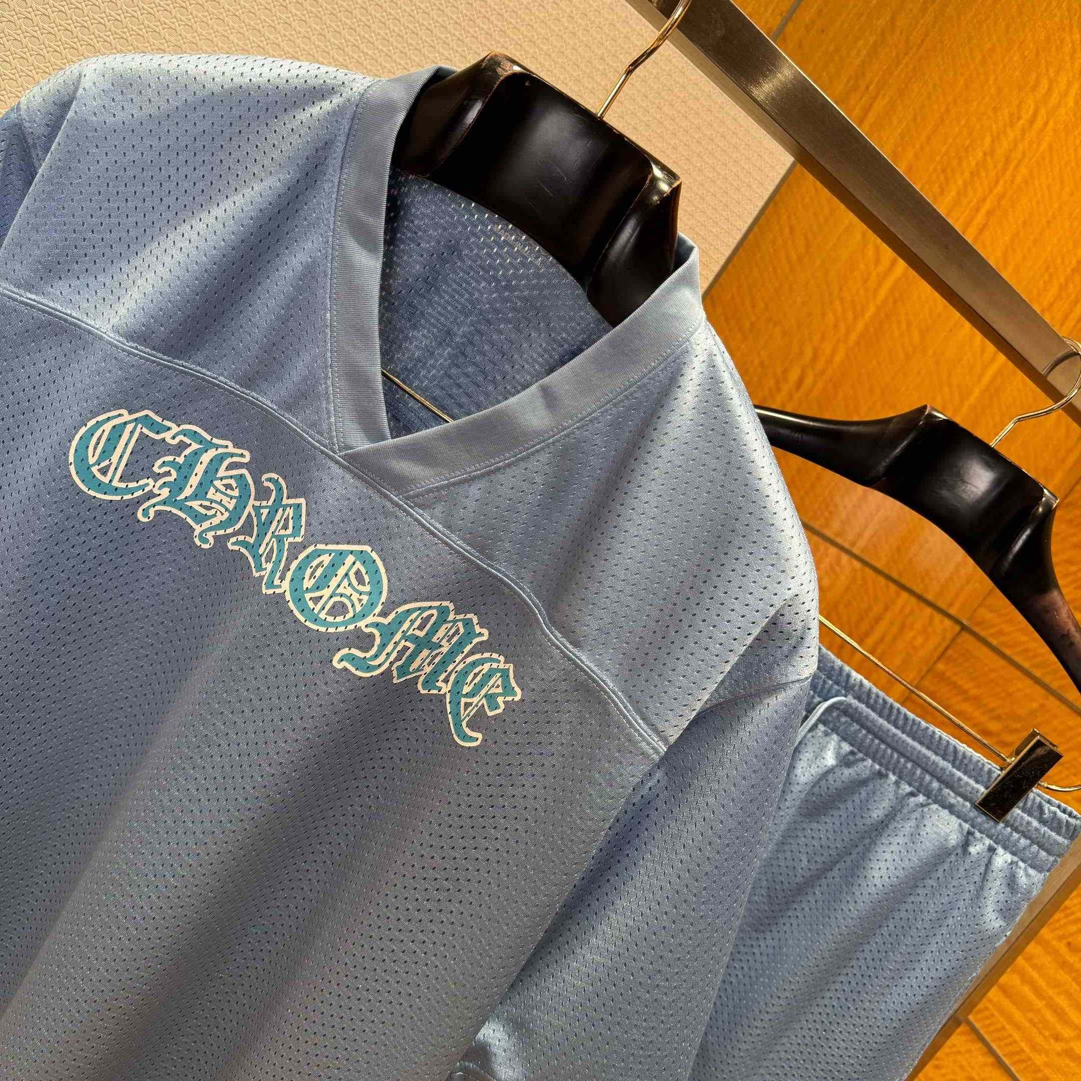 Chrome Hearts Stadium Mesh Short Sleeve & Shorts - DesignerGu