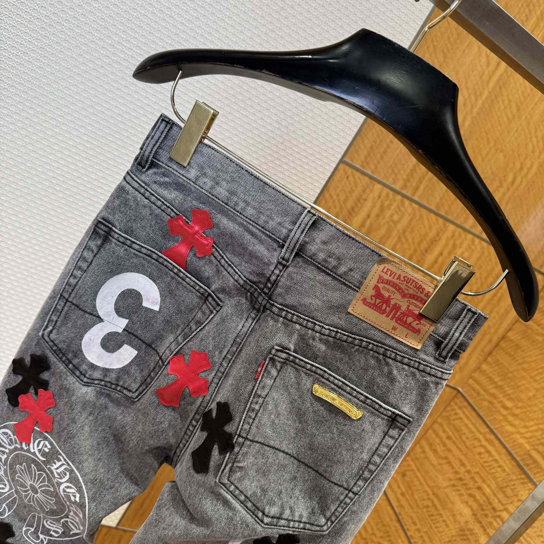 Chrome Hearts Jeans - DesignerGu